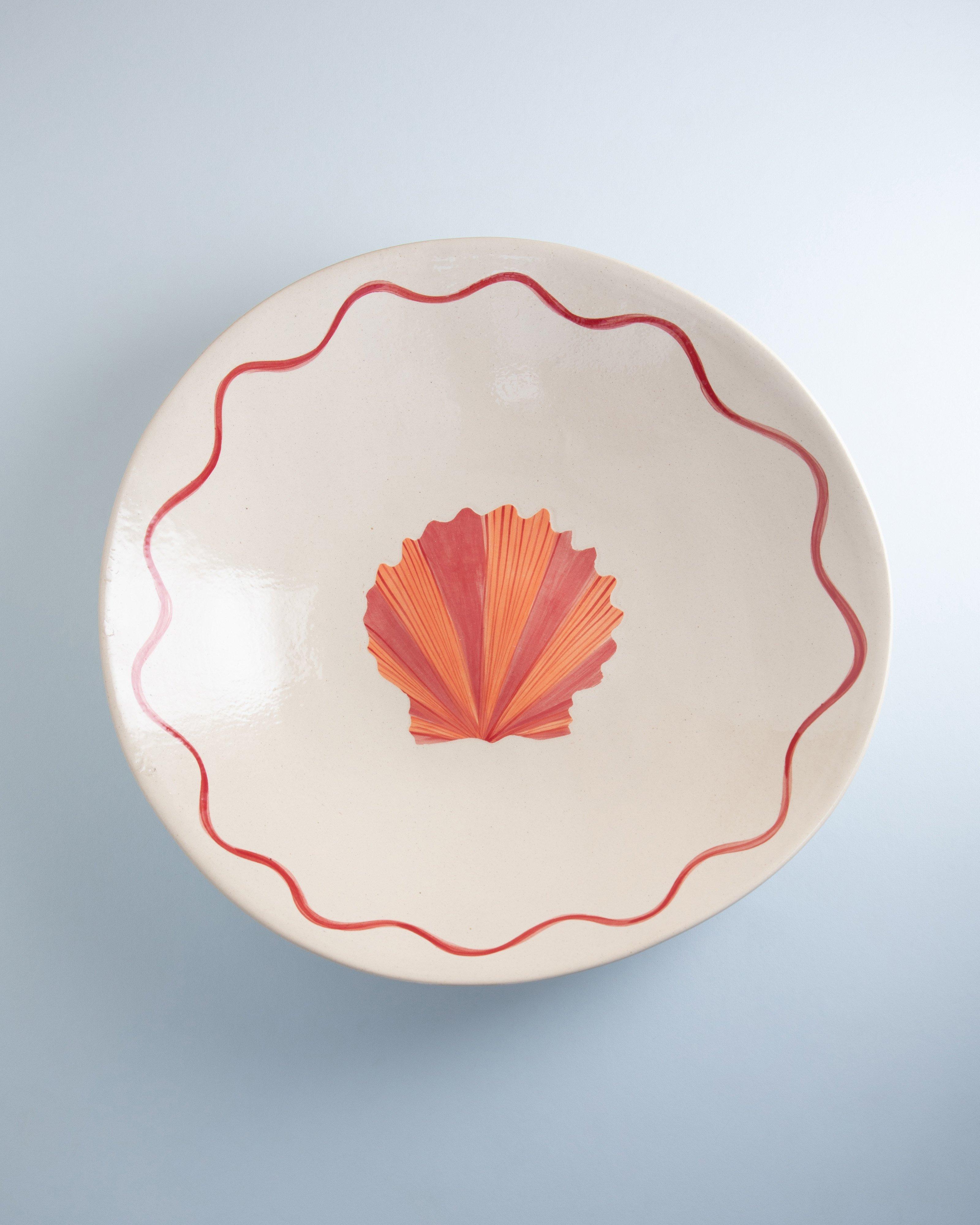 Shell Serving Bowl -  Milk