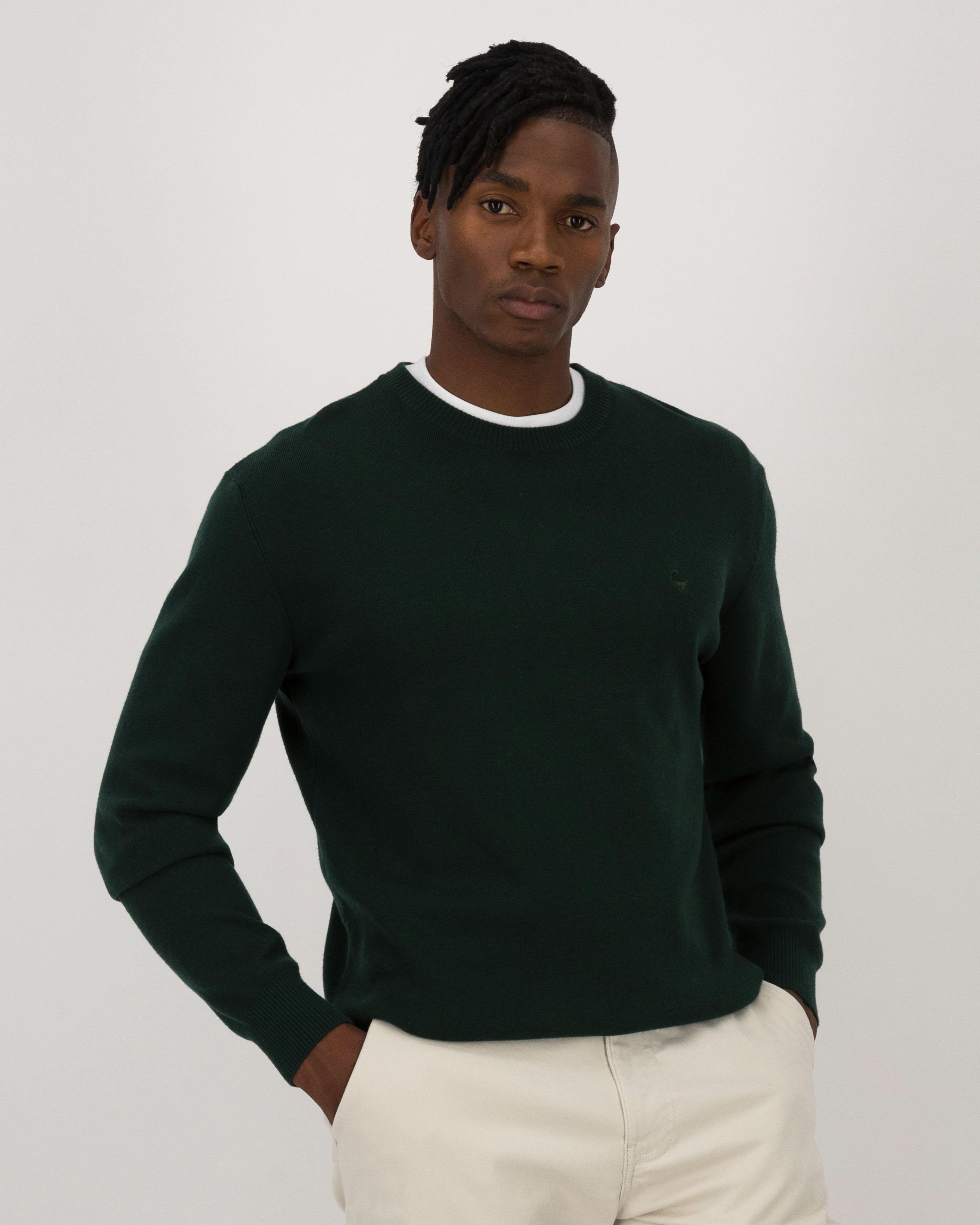 Men's Charlie Knit -  Bottle Green