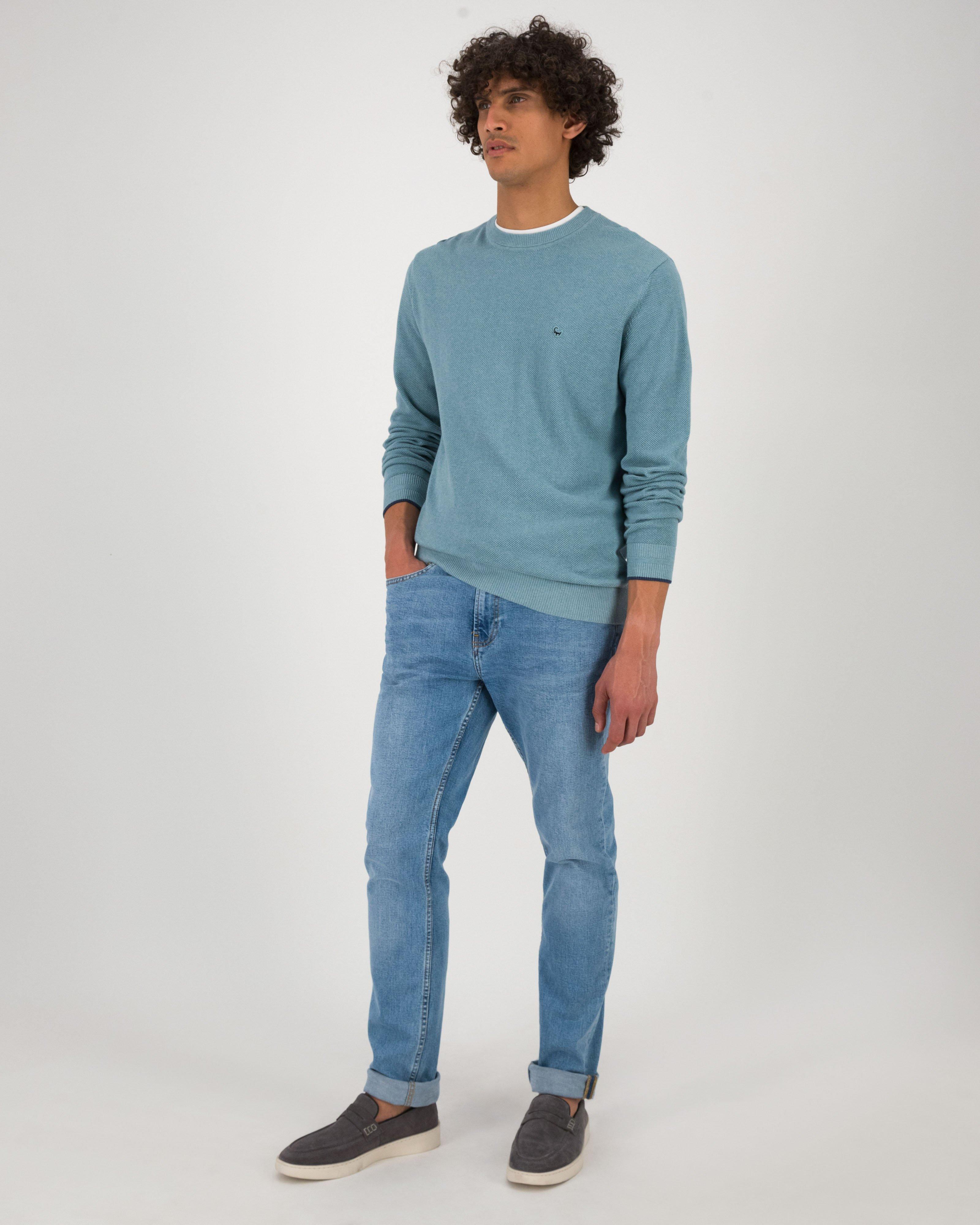 Men’s Holmes Knit  -  Light Blue