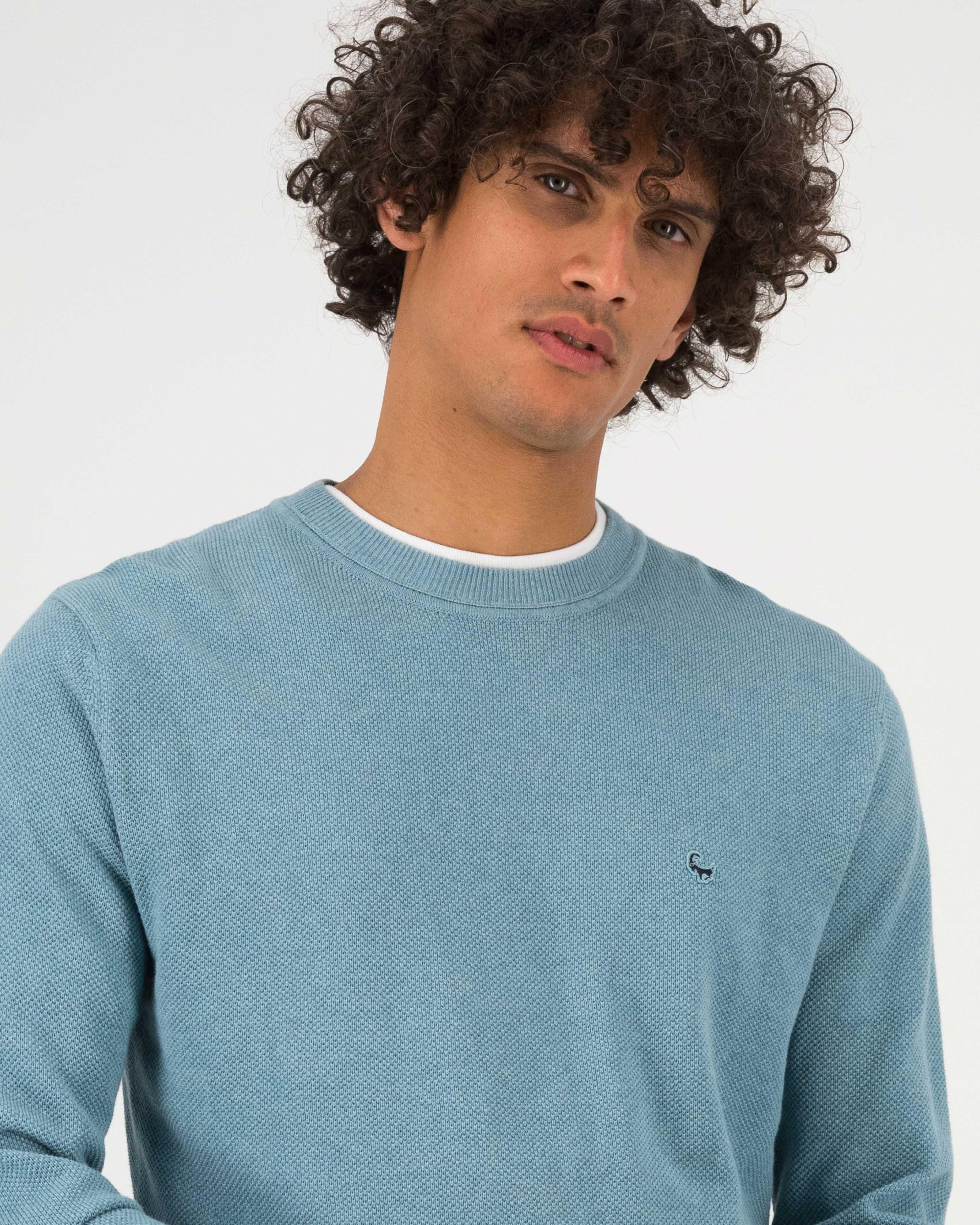 Men’s Holmes Knit  -  Light Blue