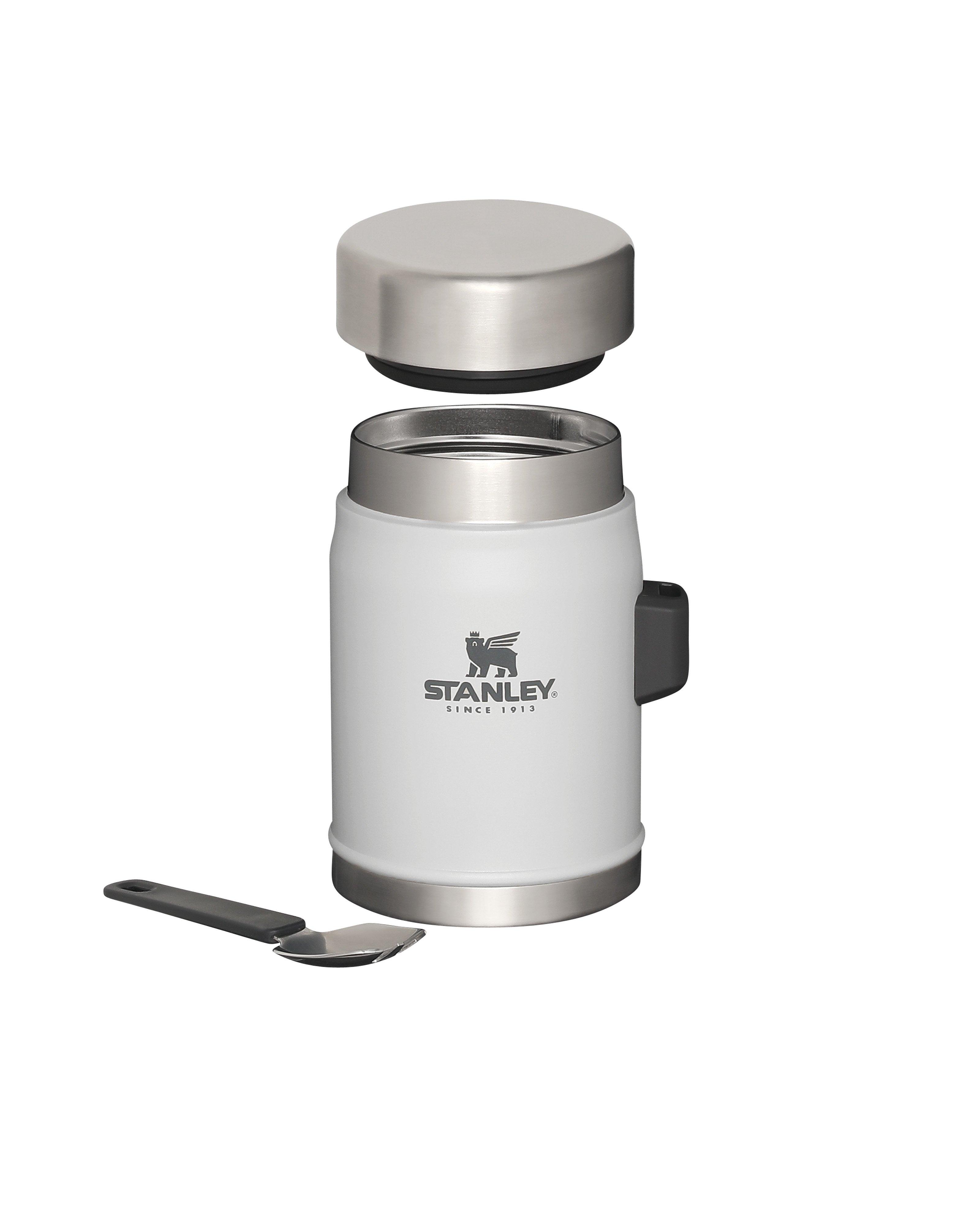 Stanley 400ml Legendary Food Jar and Spork  -  Light Grey