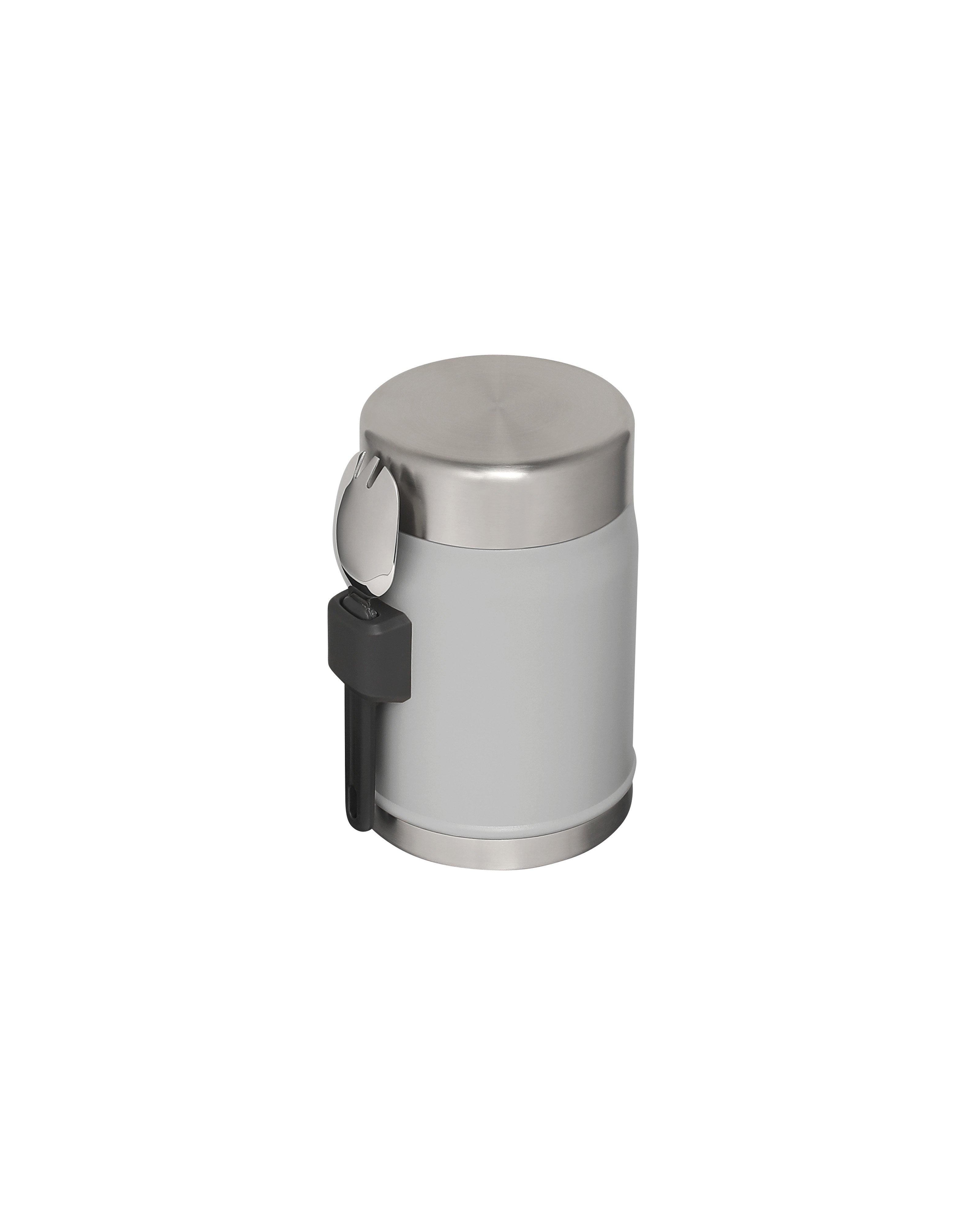 Stanley 400ml Legendary Food Jar and Spork  -  Light Grey
