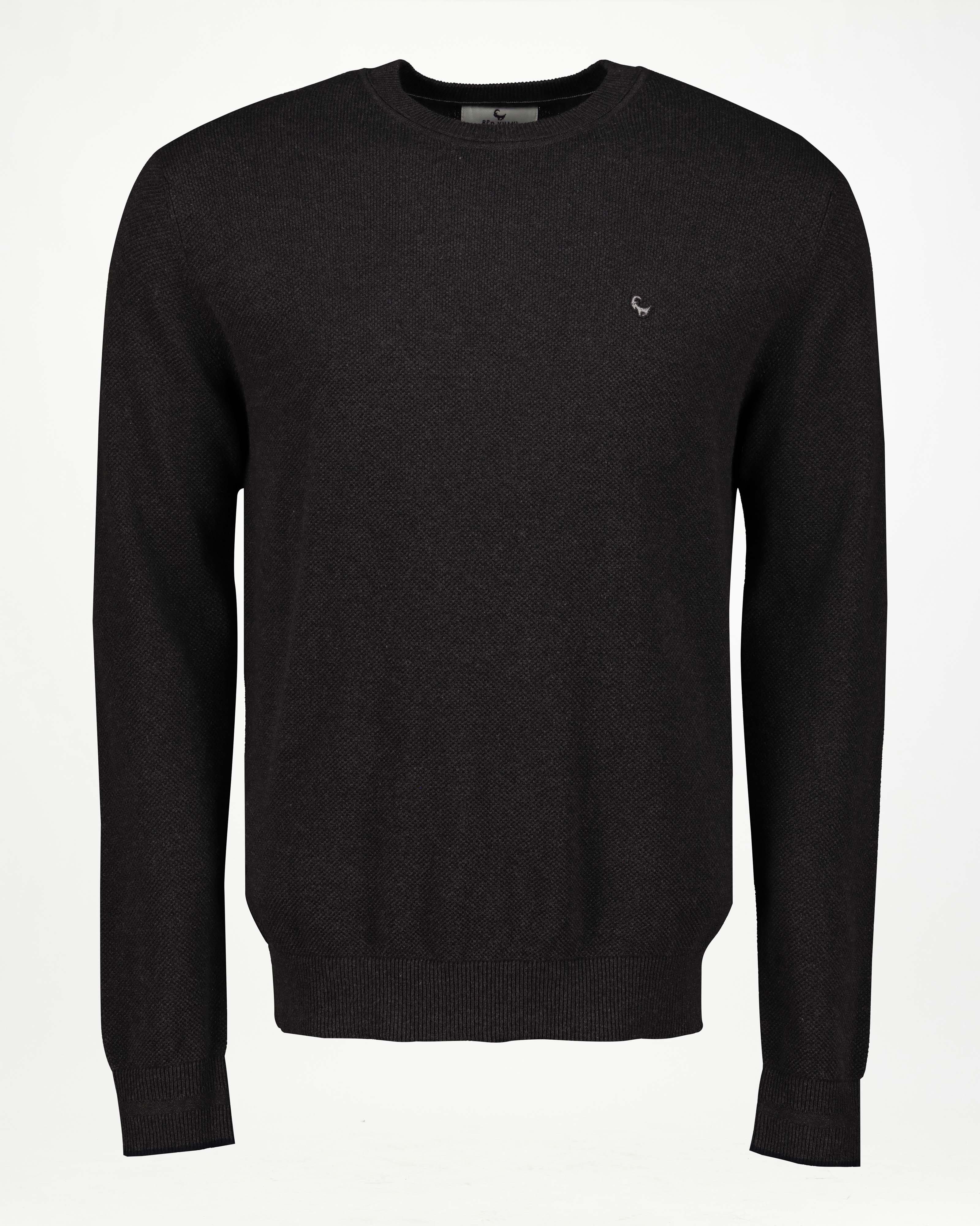 Old Khaki Men’s Holmes Crew Knit Top -  Charcoal