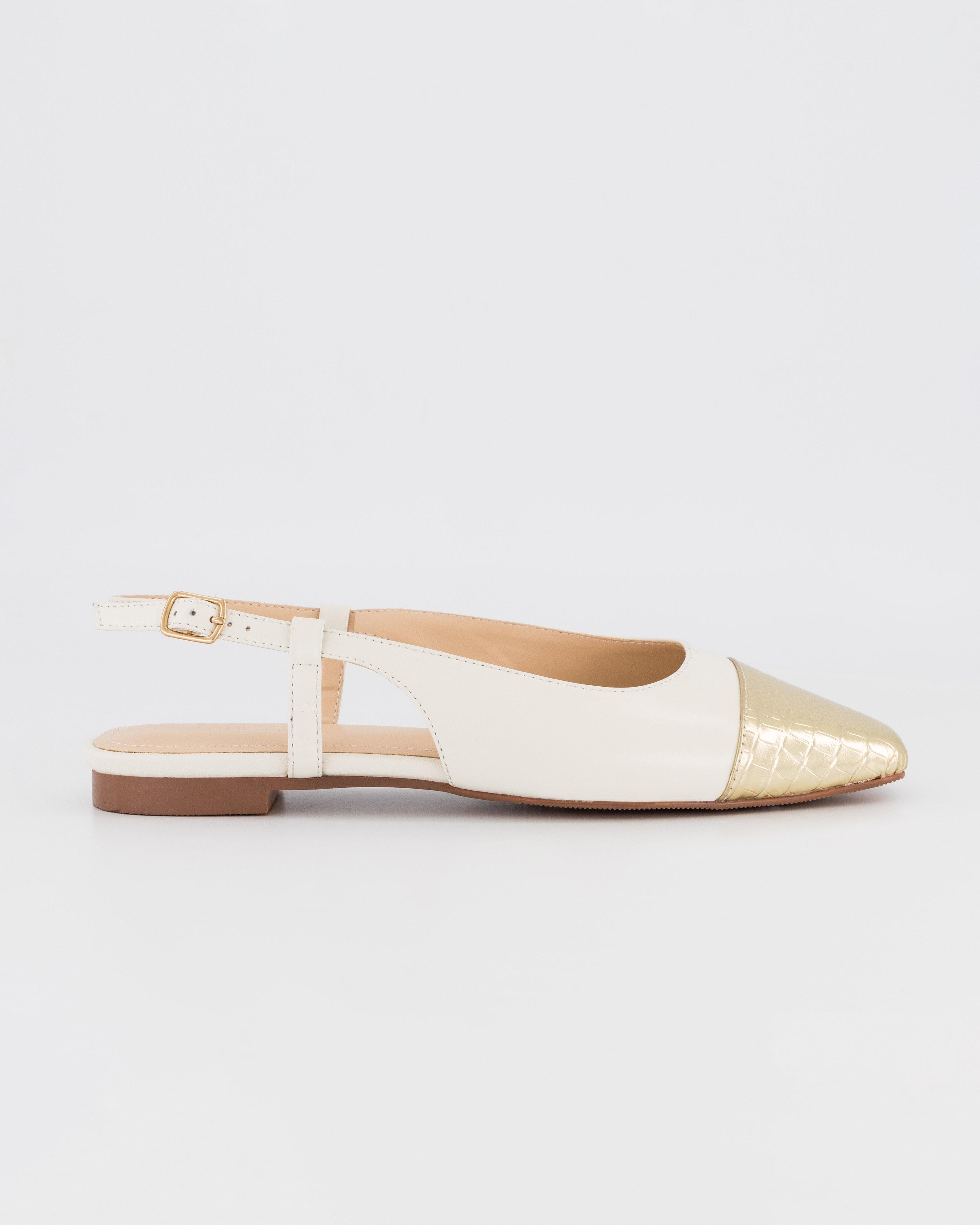 Carmela Slingback Shoe -  Milk