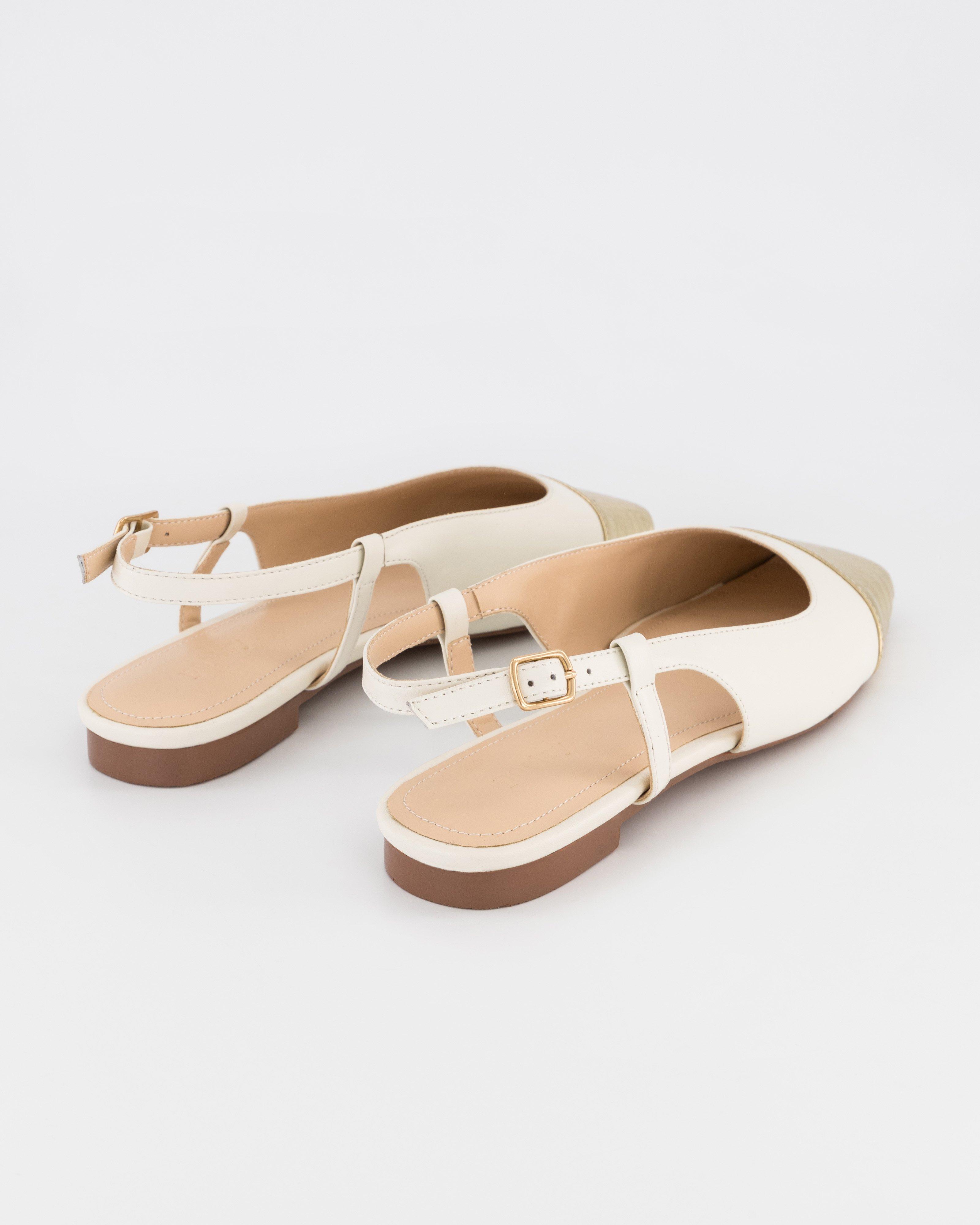Carmela Slingback Shoe -  Milk