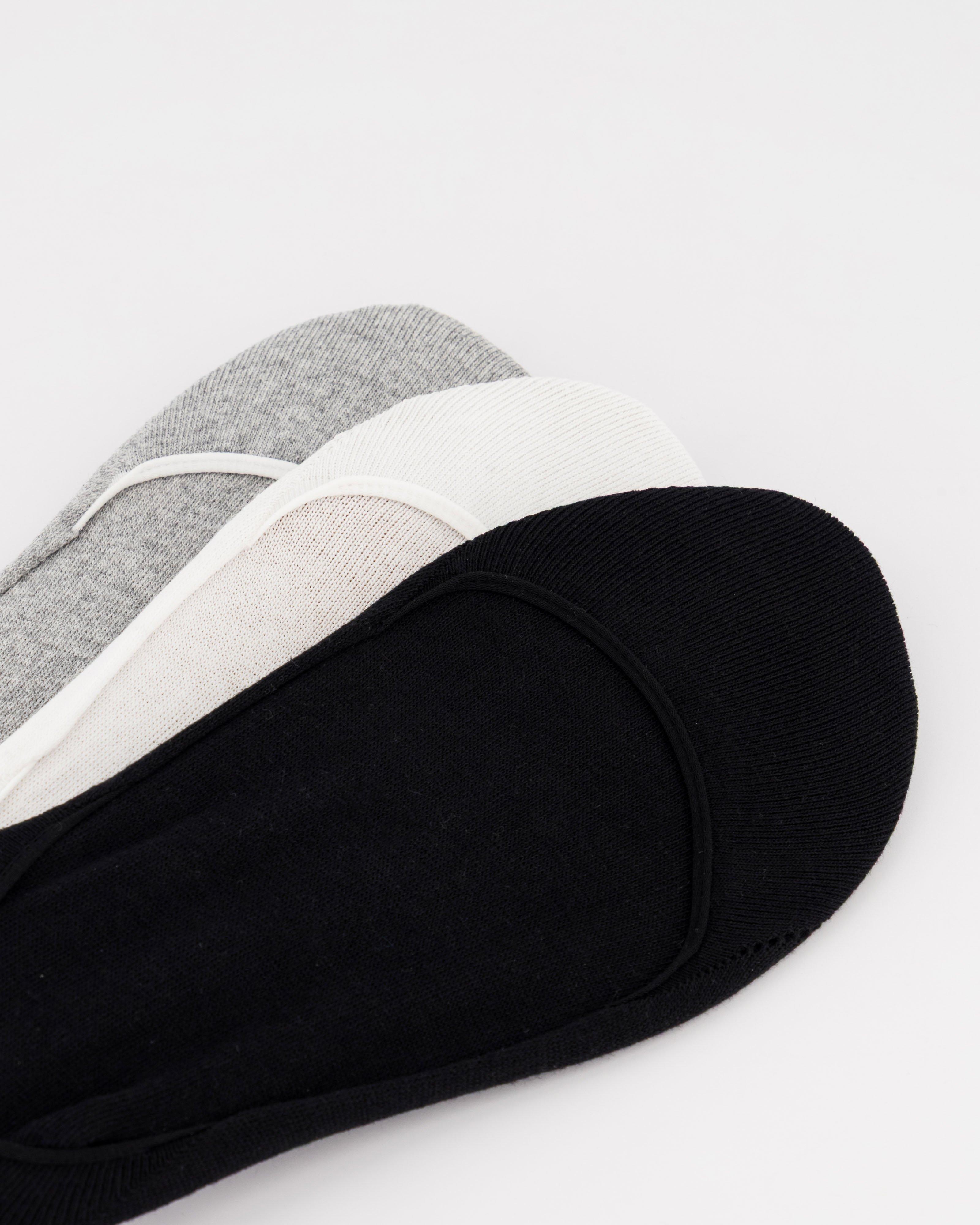 Men’s Secret Sock 3-Pack  -  White
