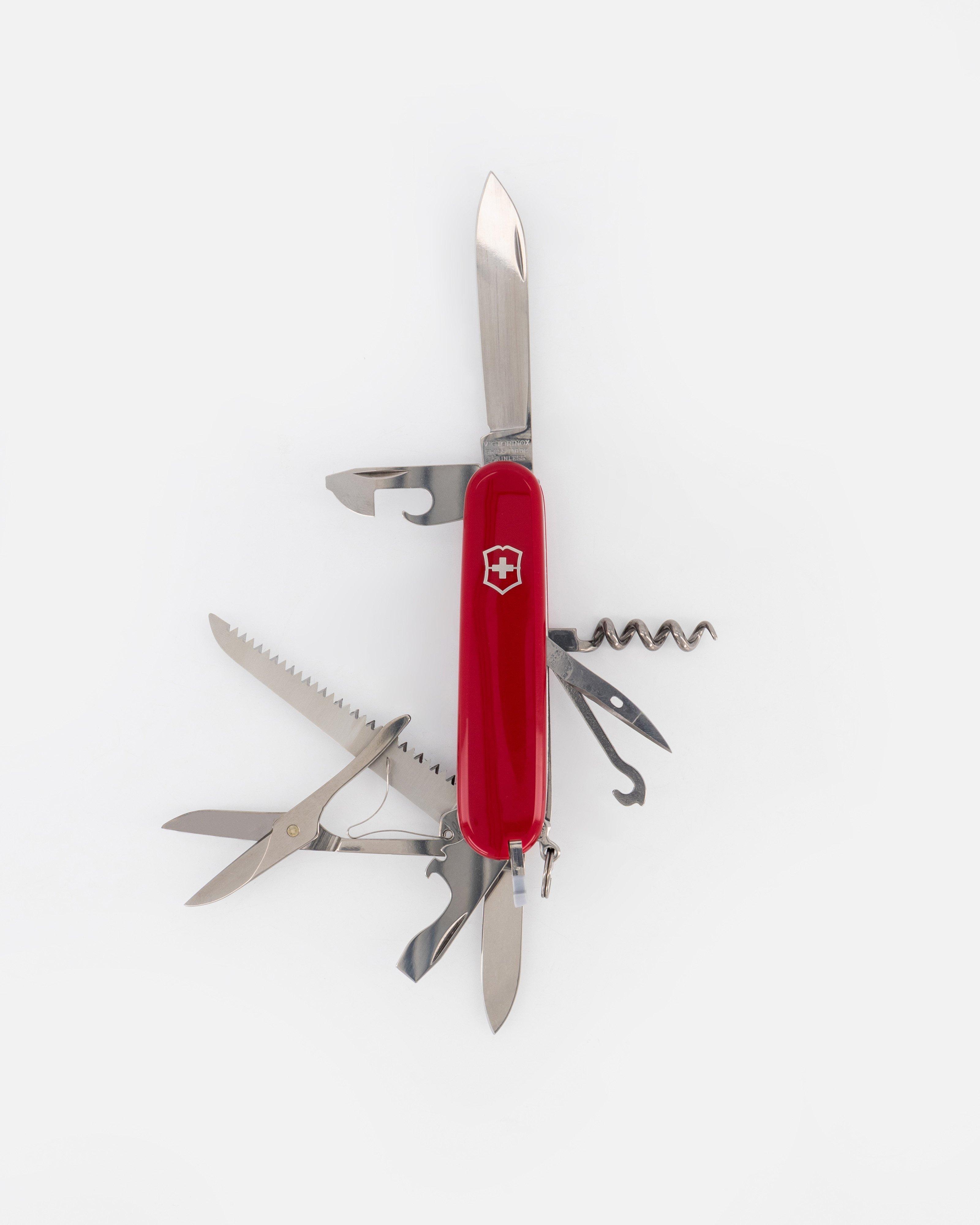 Victorinox Huntsman 15-Function Pocket Knife -  Red