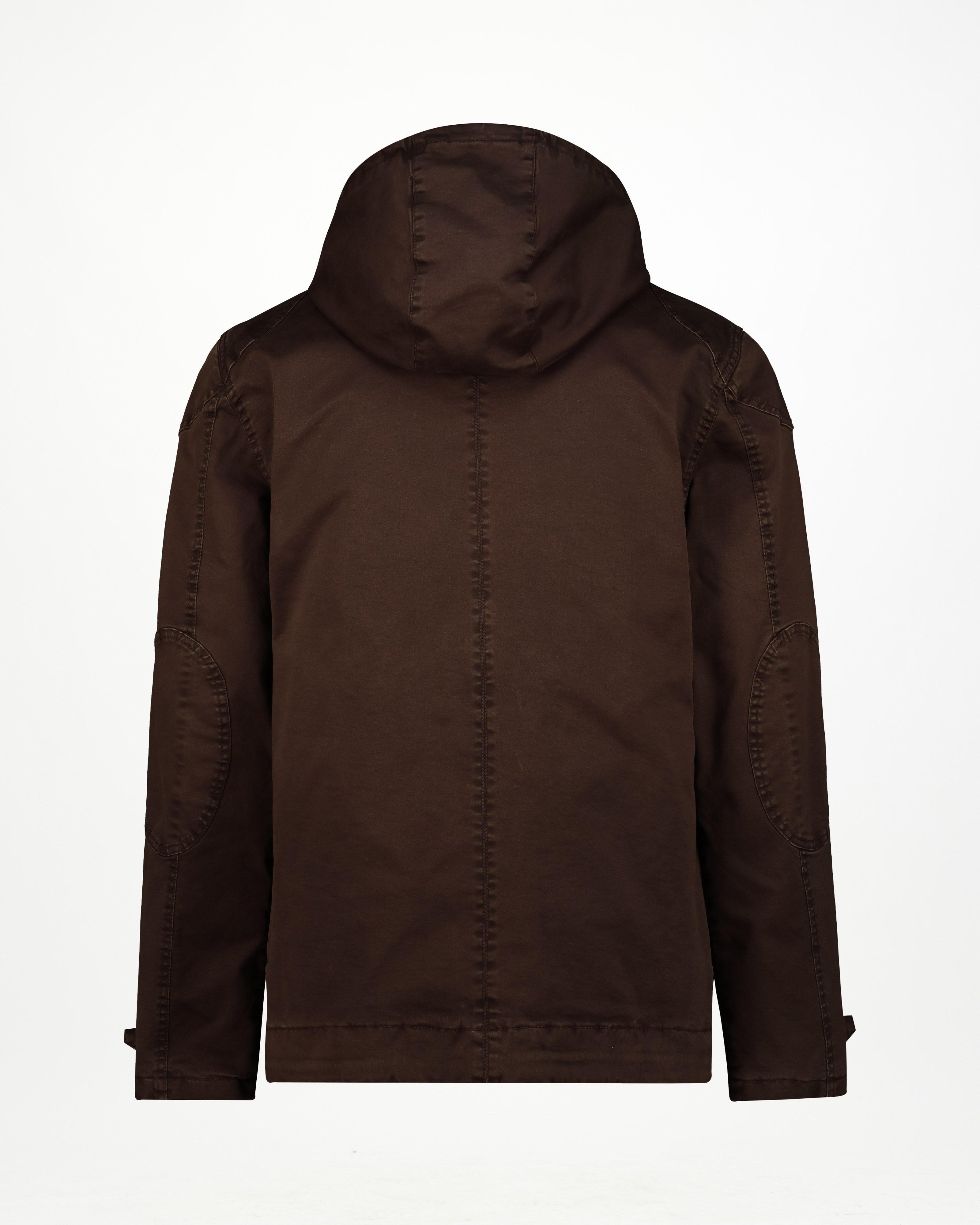 K-Way Elements Men’s Safari 3-in-1 Canvas Field Jacket -  Brown