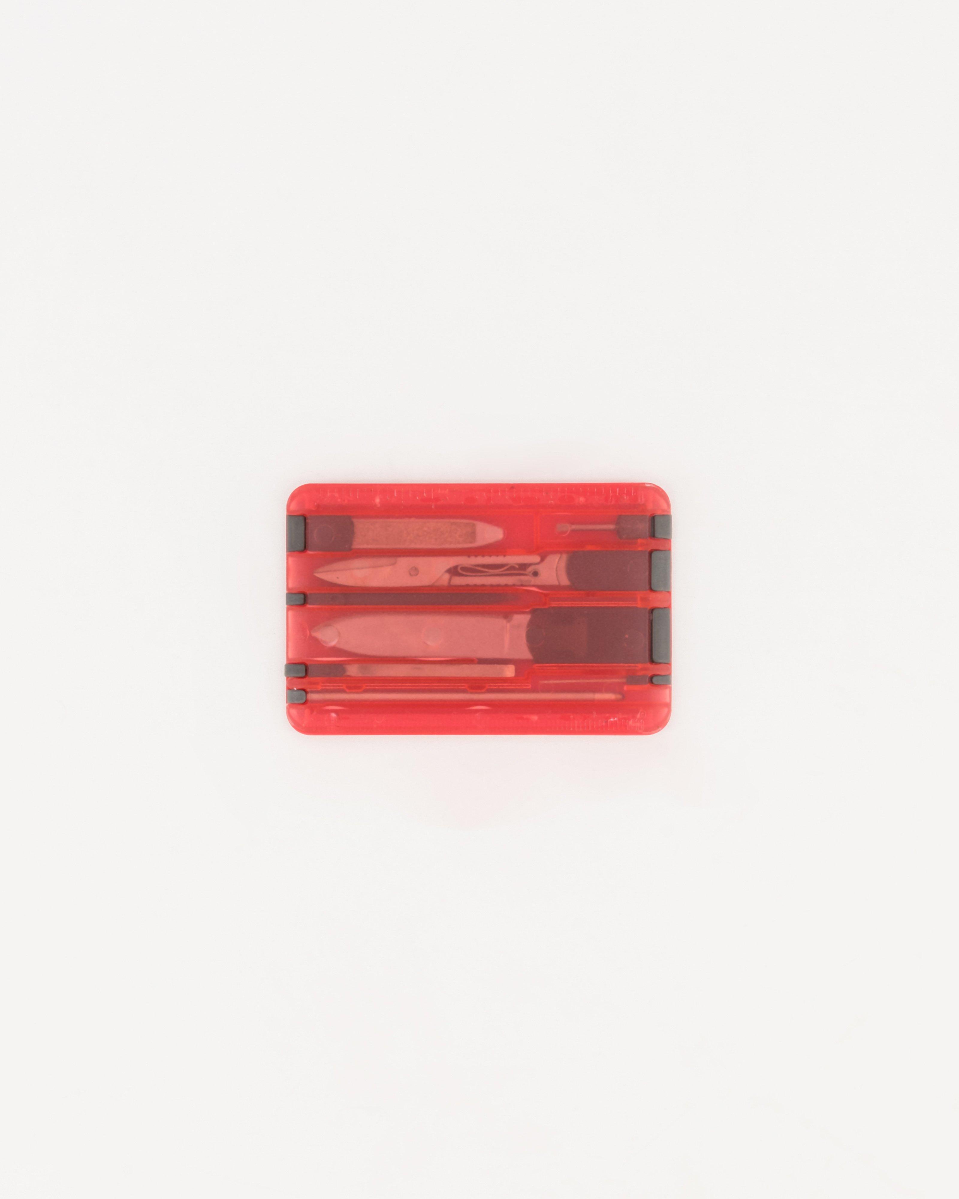 UltraTool Credit Card Multi-Tool -  Red