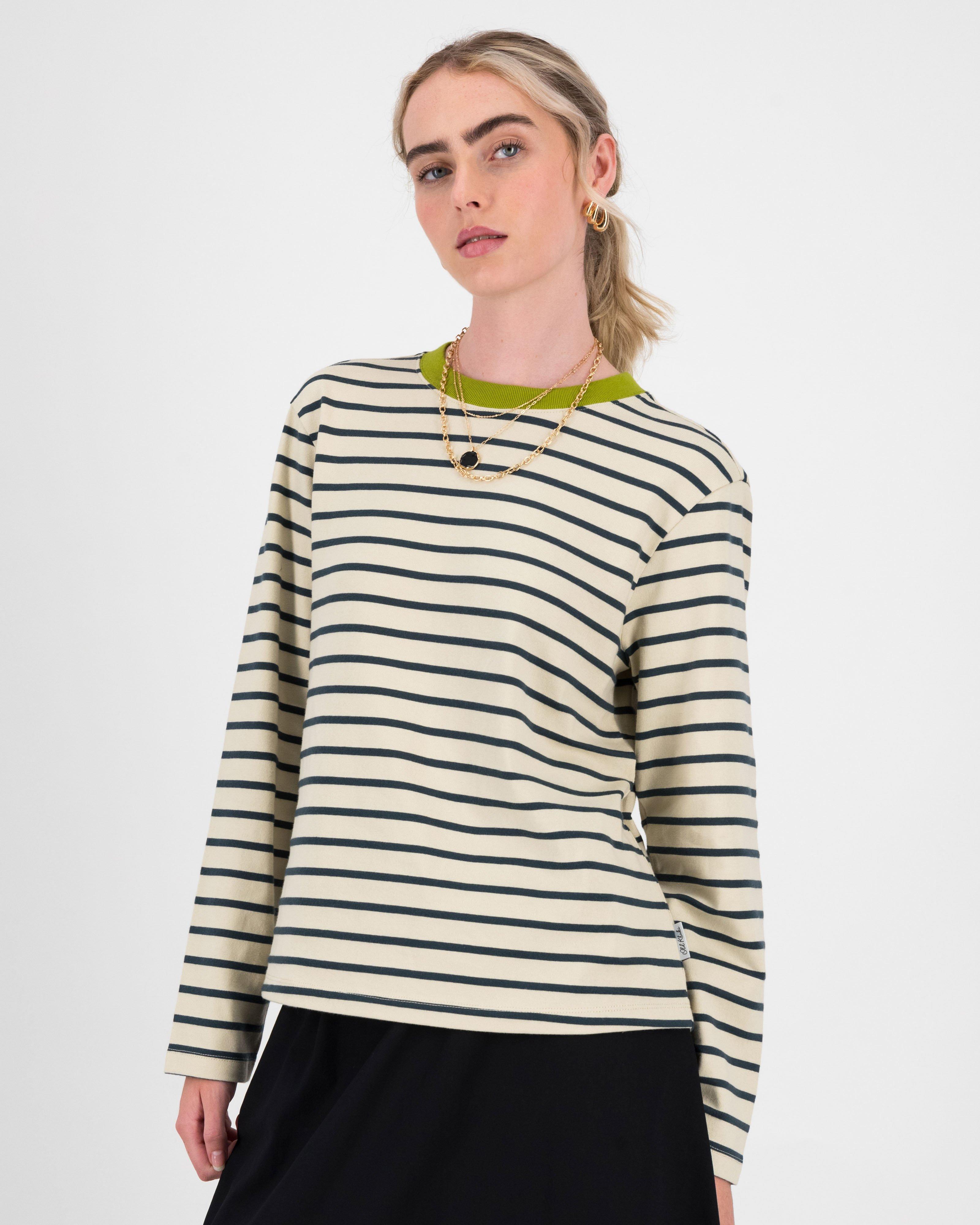 Women’s Zandi Long Sleeve Knit Top  -  Stone