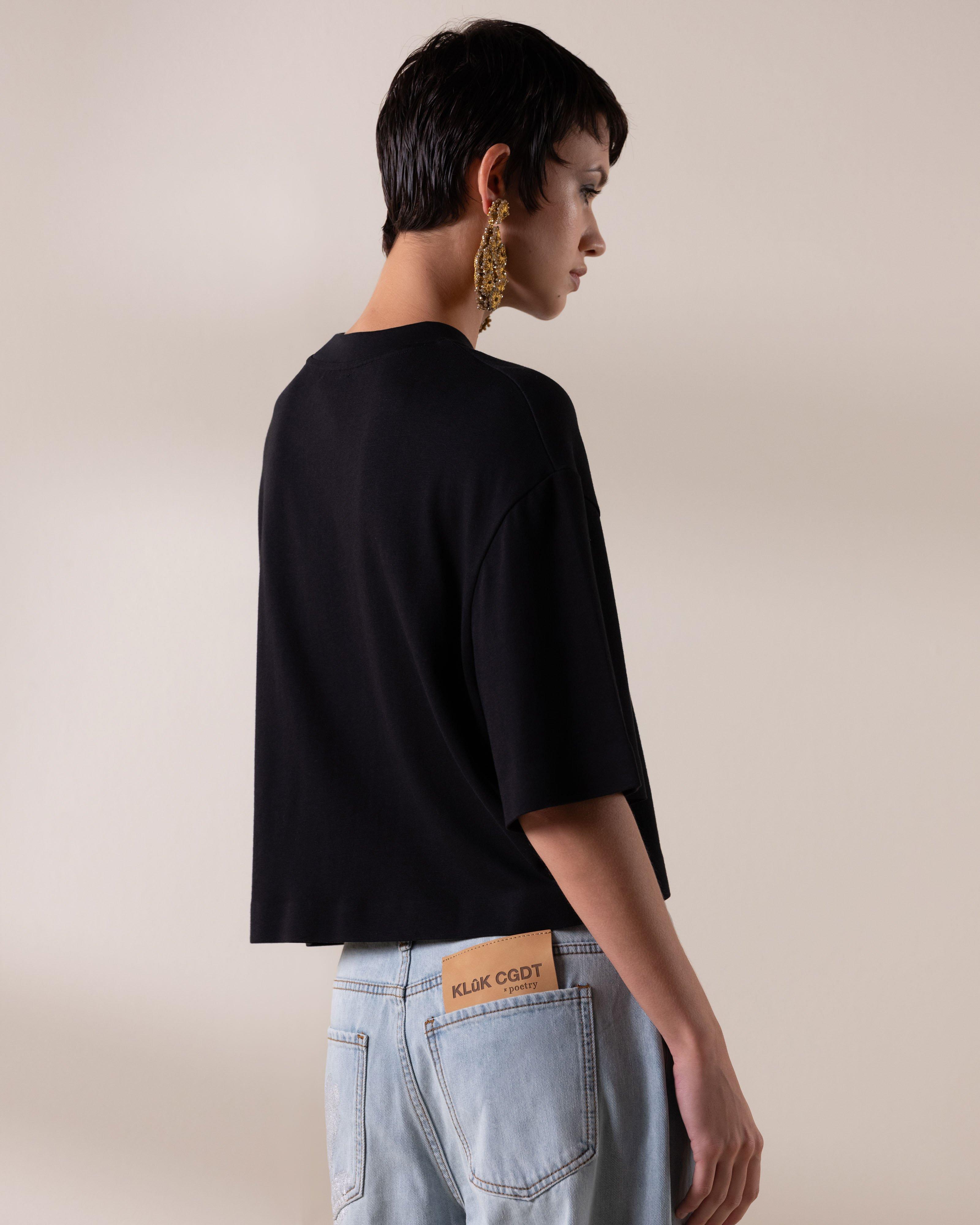 KLûK CGDT x Poetry T-Shirt -  Black