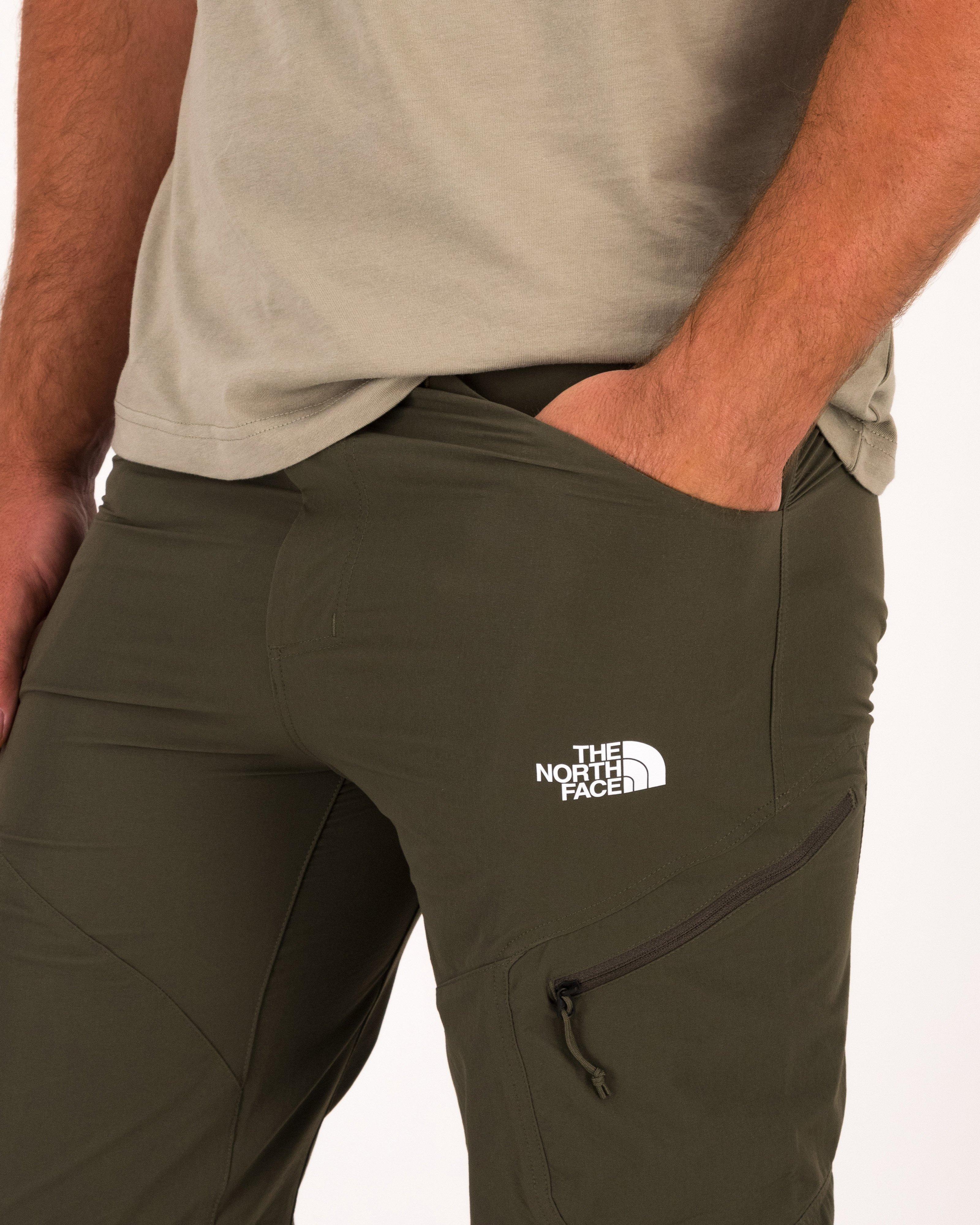 The North Face Men’s Exploration Convertible Tapered Pants -  Dark Green