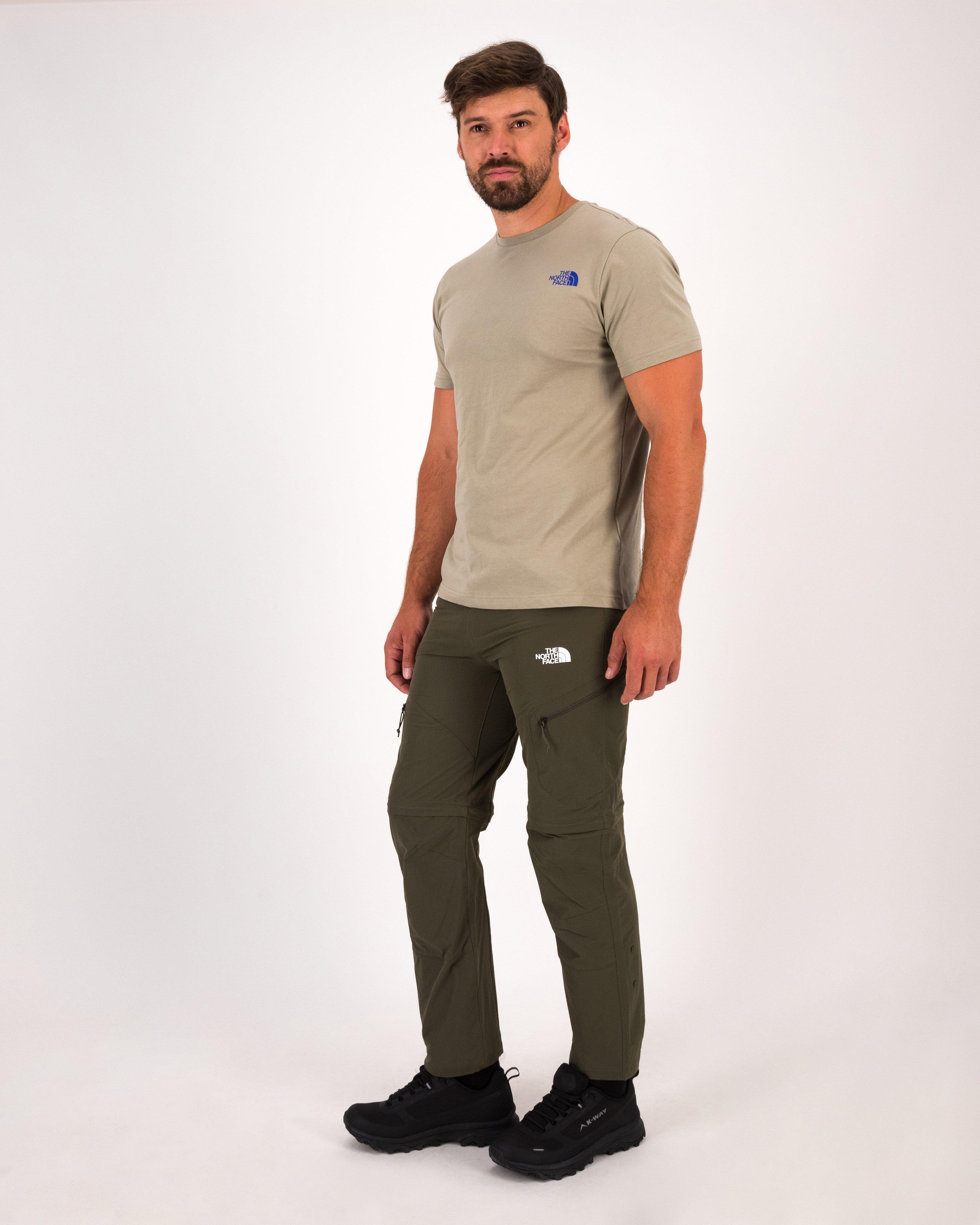 The North Face Men’s Exploration Convertible Tapered Pants -  Dark Green