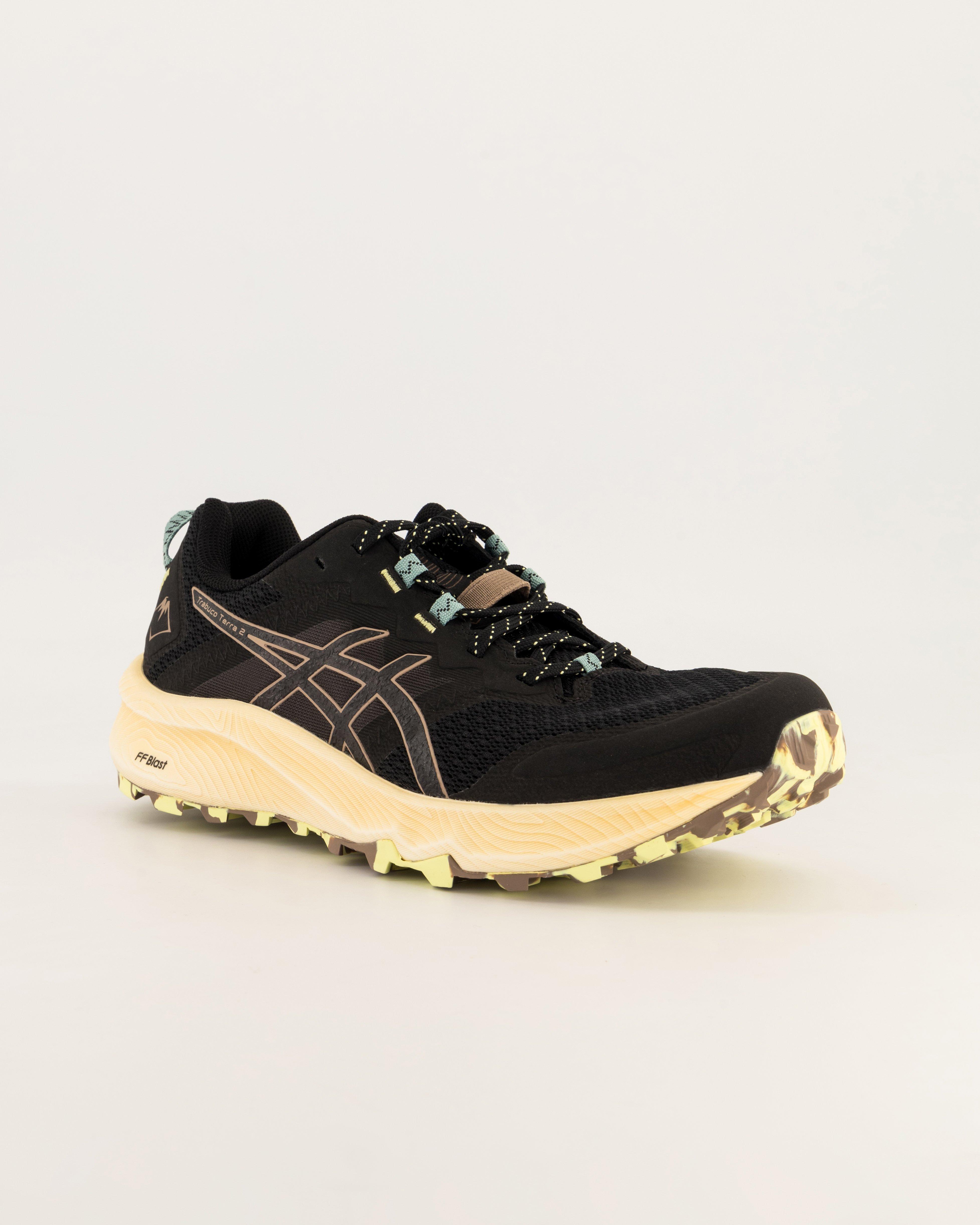 Asics Men’s Trabuco Terra 2 Trail Running Shoes -  Black