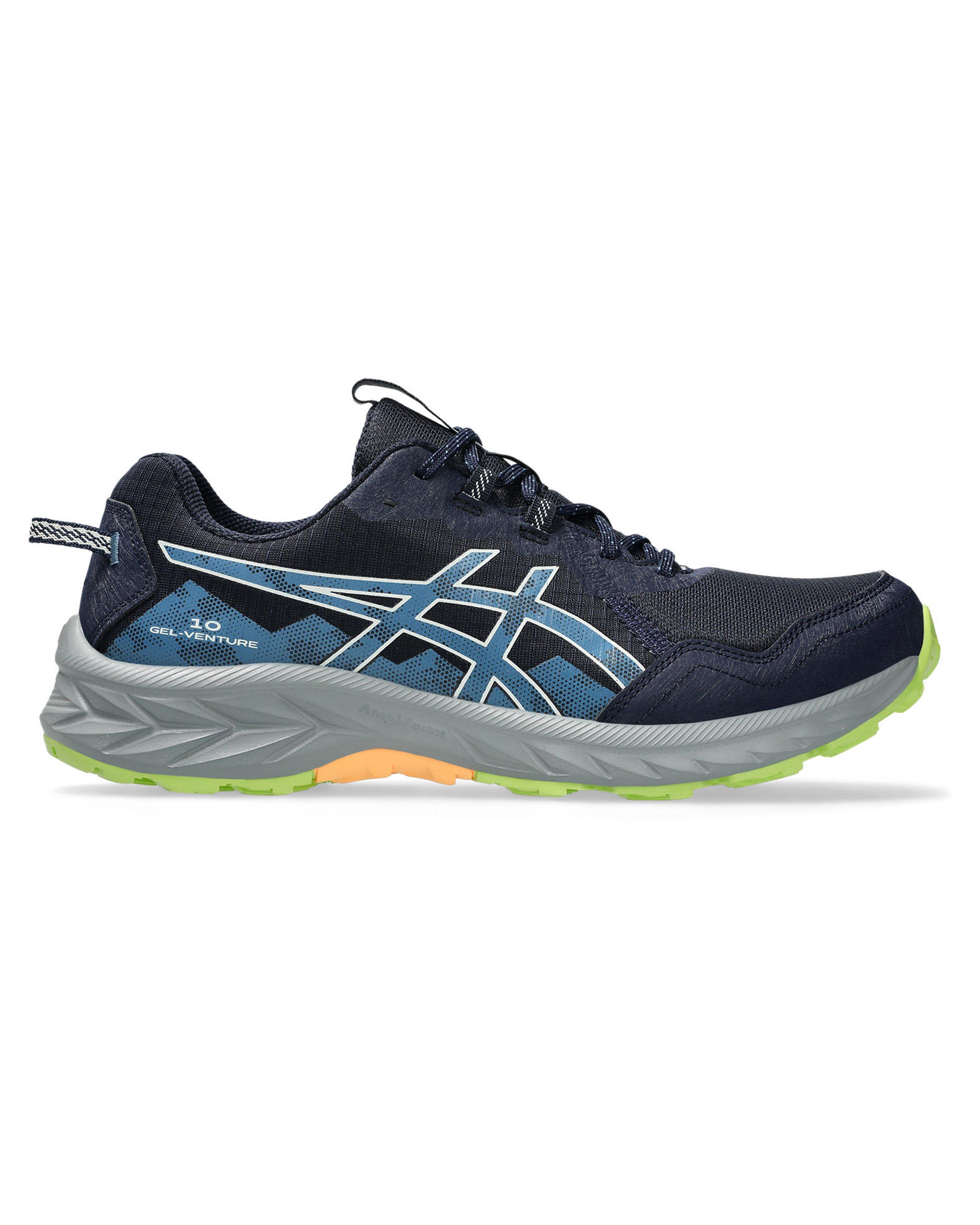 Asics Men’s GEL-Venture 10 Trail Running Shoes -  Mid Blue