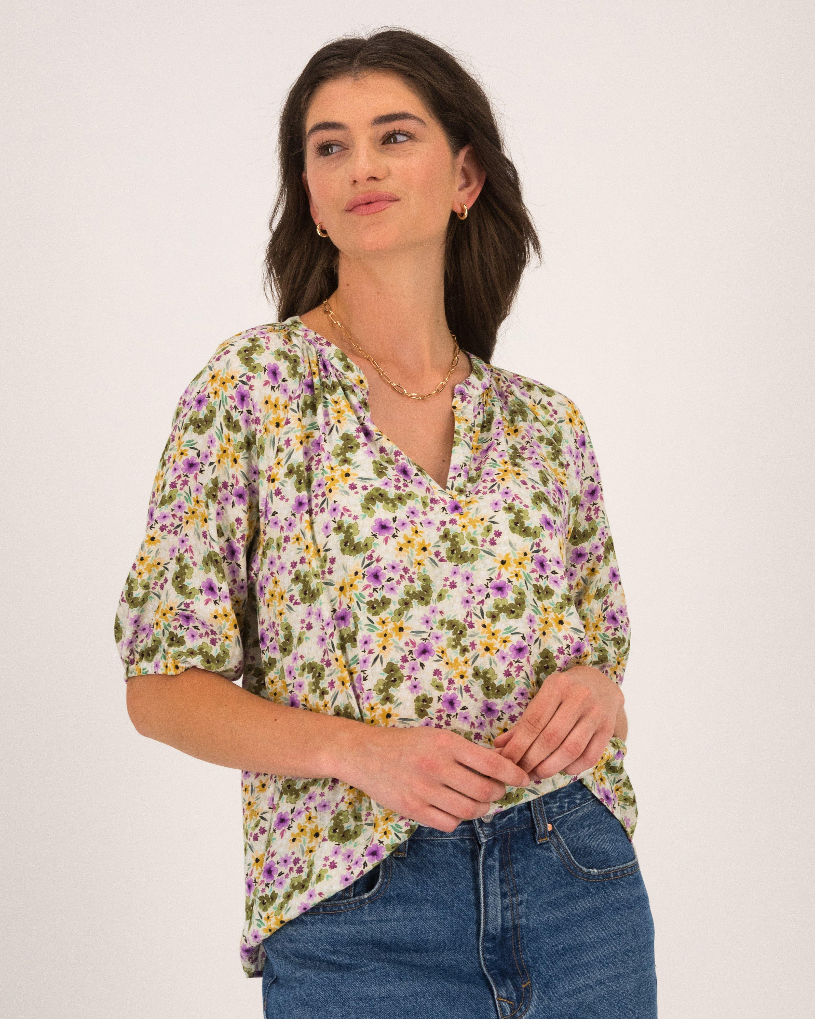 Old Khaki Women’s Zimri Printed Blouse -  Assorted