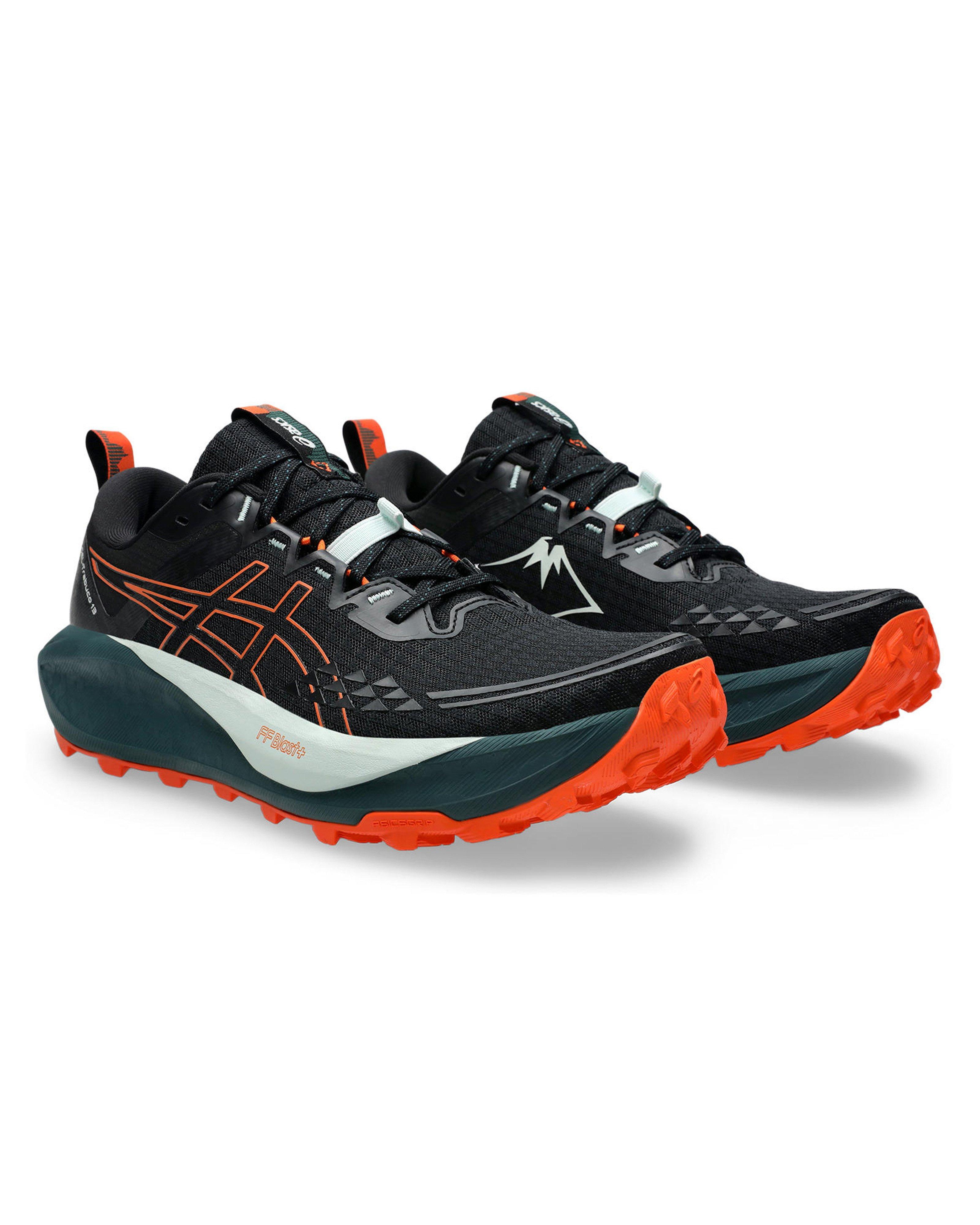 Asics Men’s GEL-Trabuco 13 Trail Running Shoes -  Black