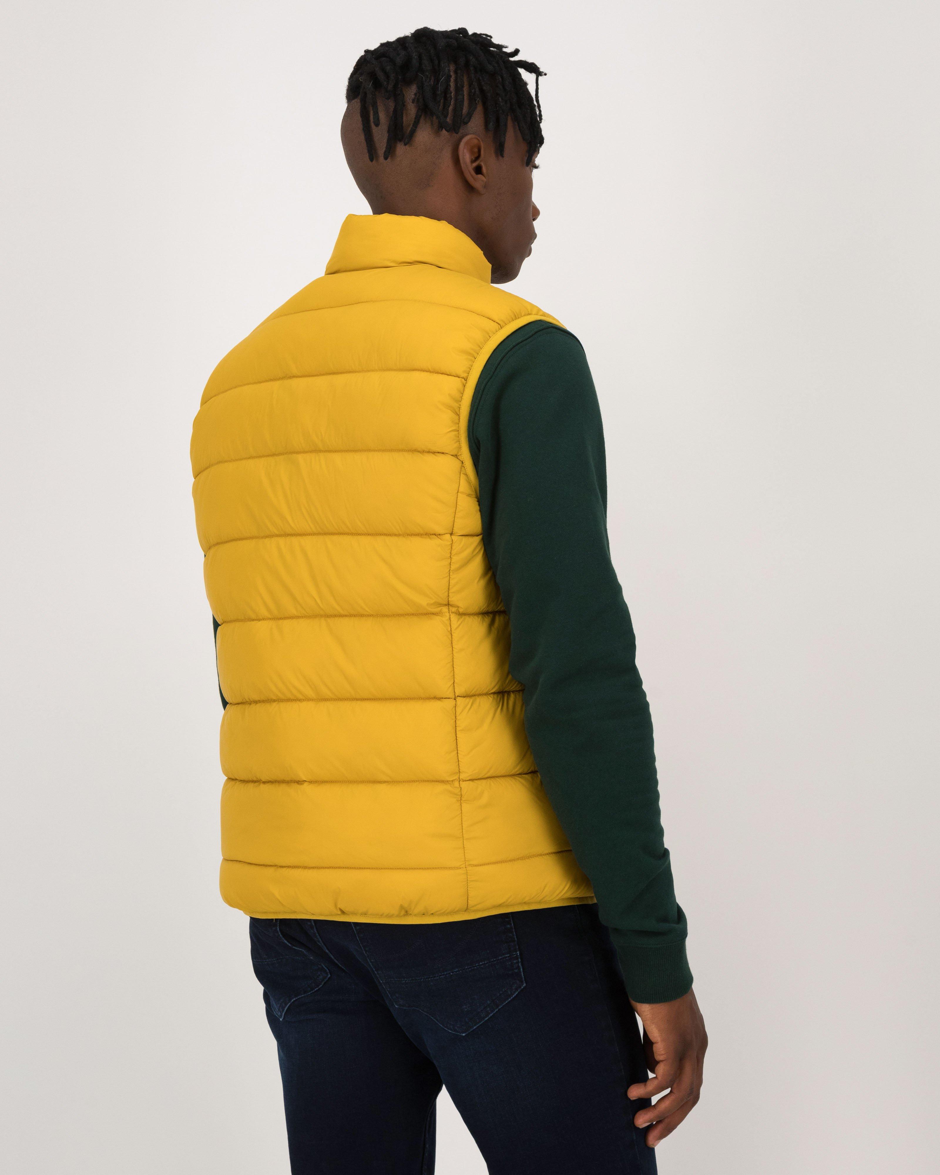 Men's Banker Gilet -  Yellow