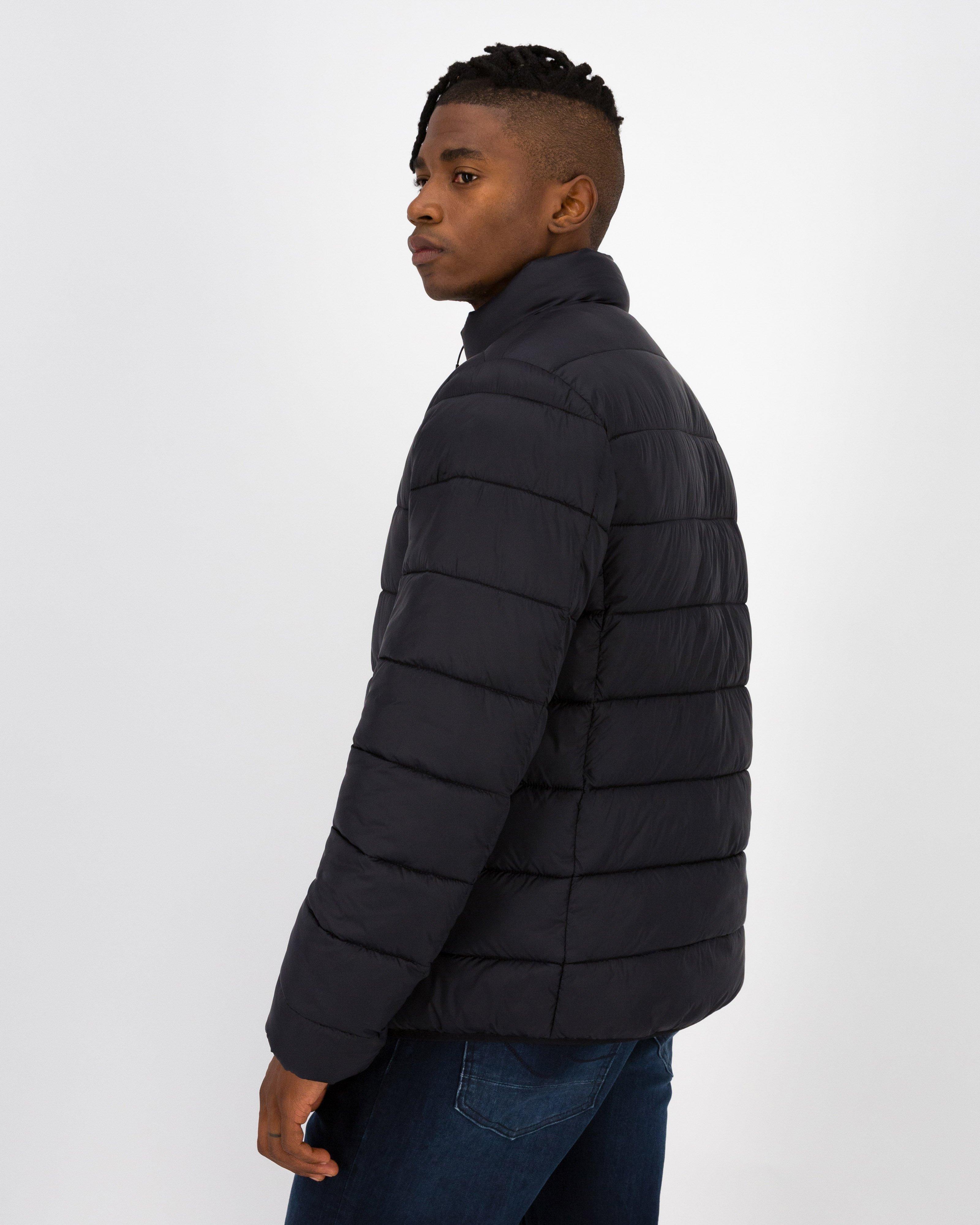 Men’s Parker Puffer Jacket  -  Black