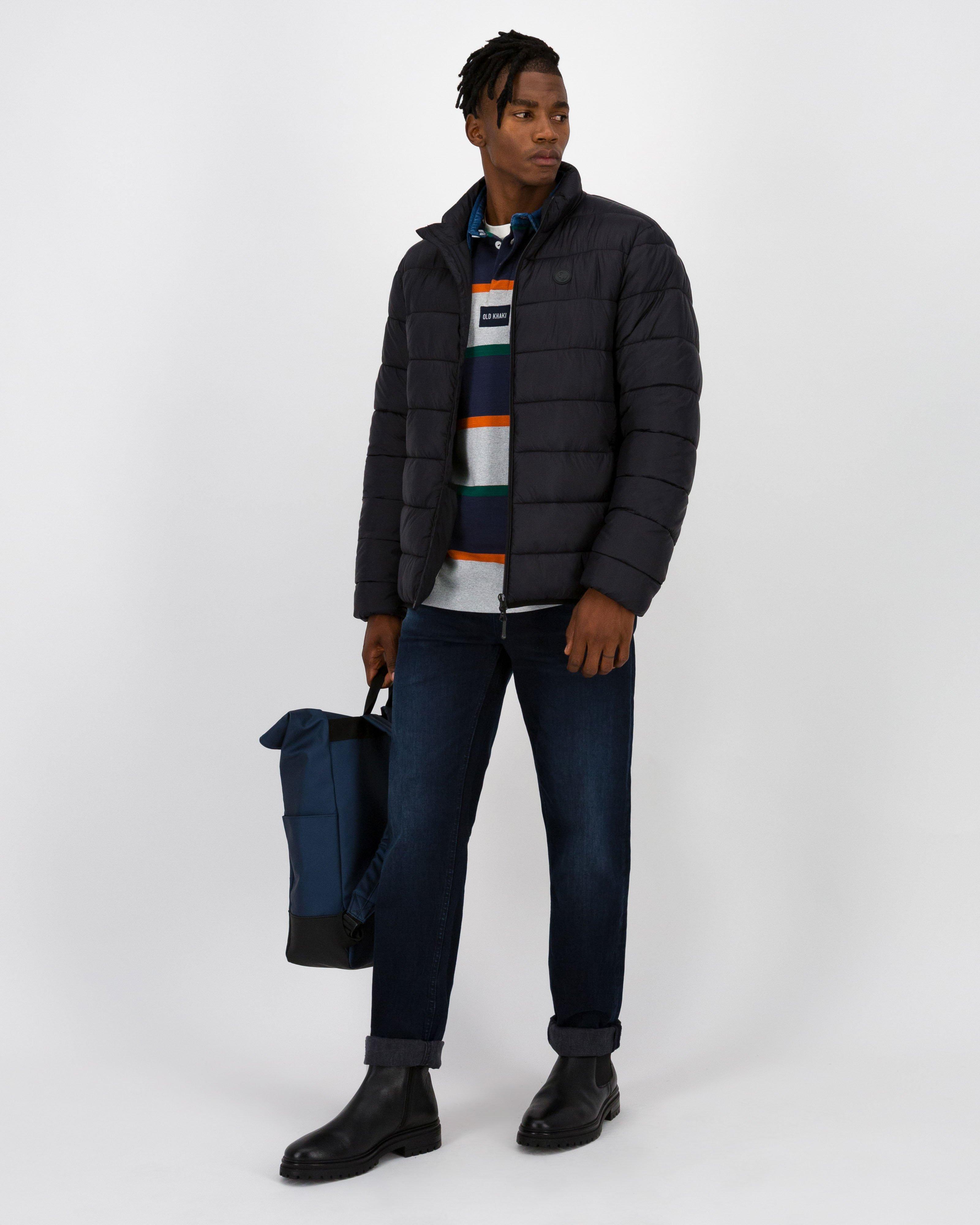 Men’s Parker Puffer Jacket  -  Black