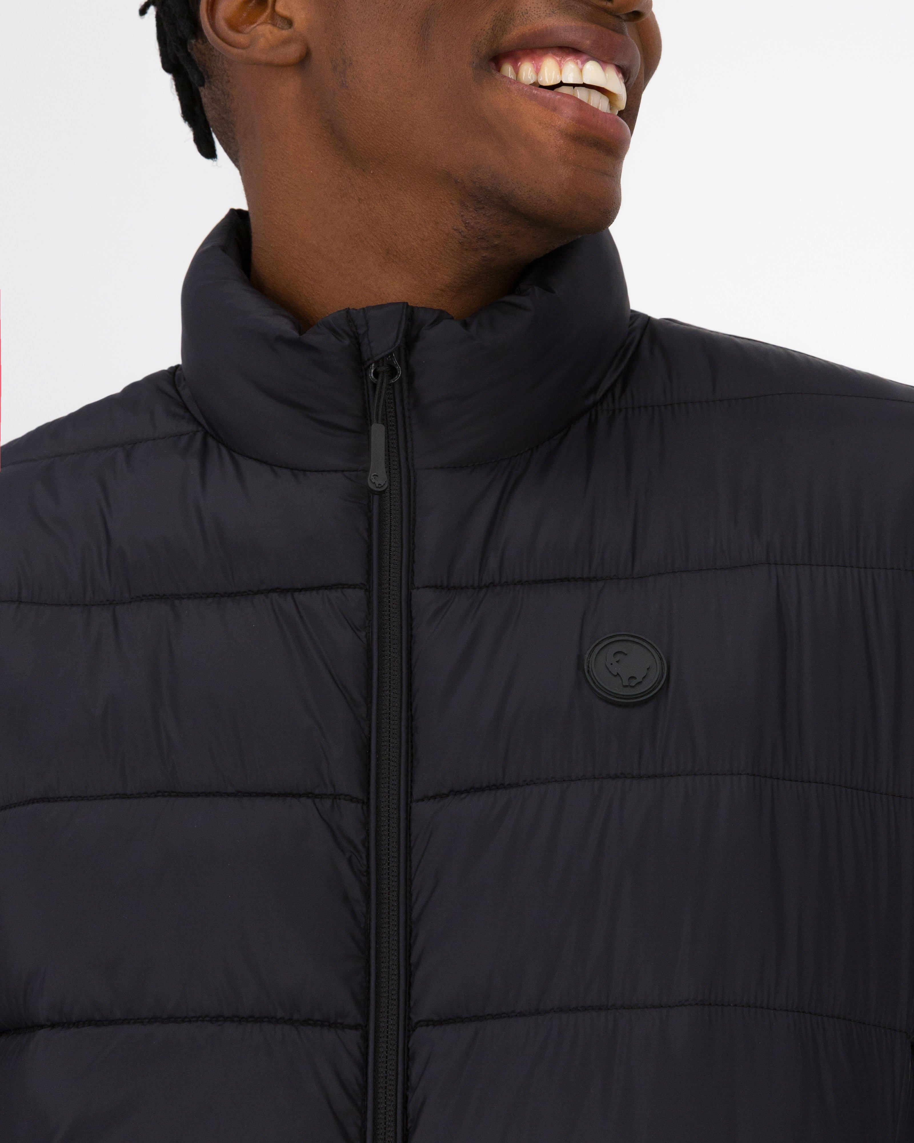 Men’s Parker Puffer Jacket  -  Black