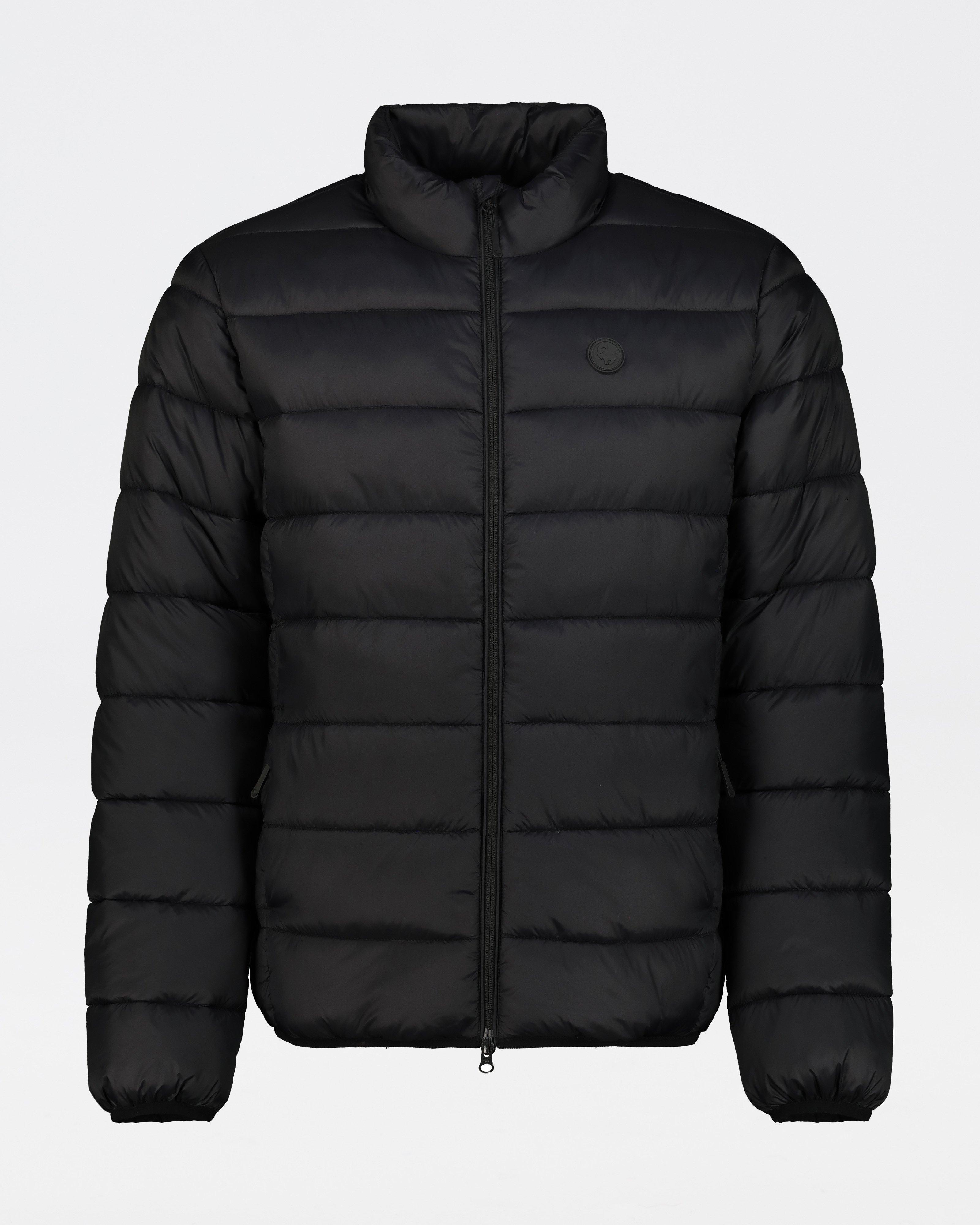 Men’s Parker Puffer Jacket  -  Black