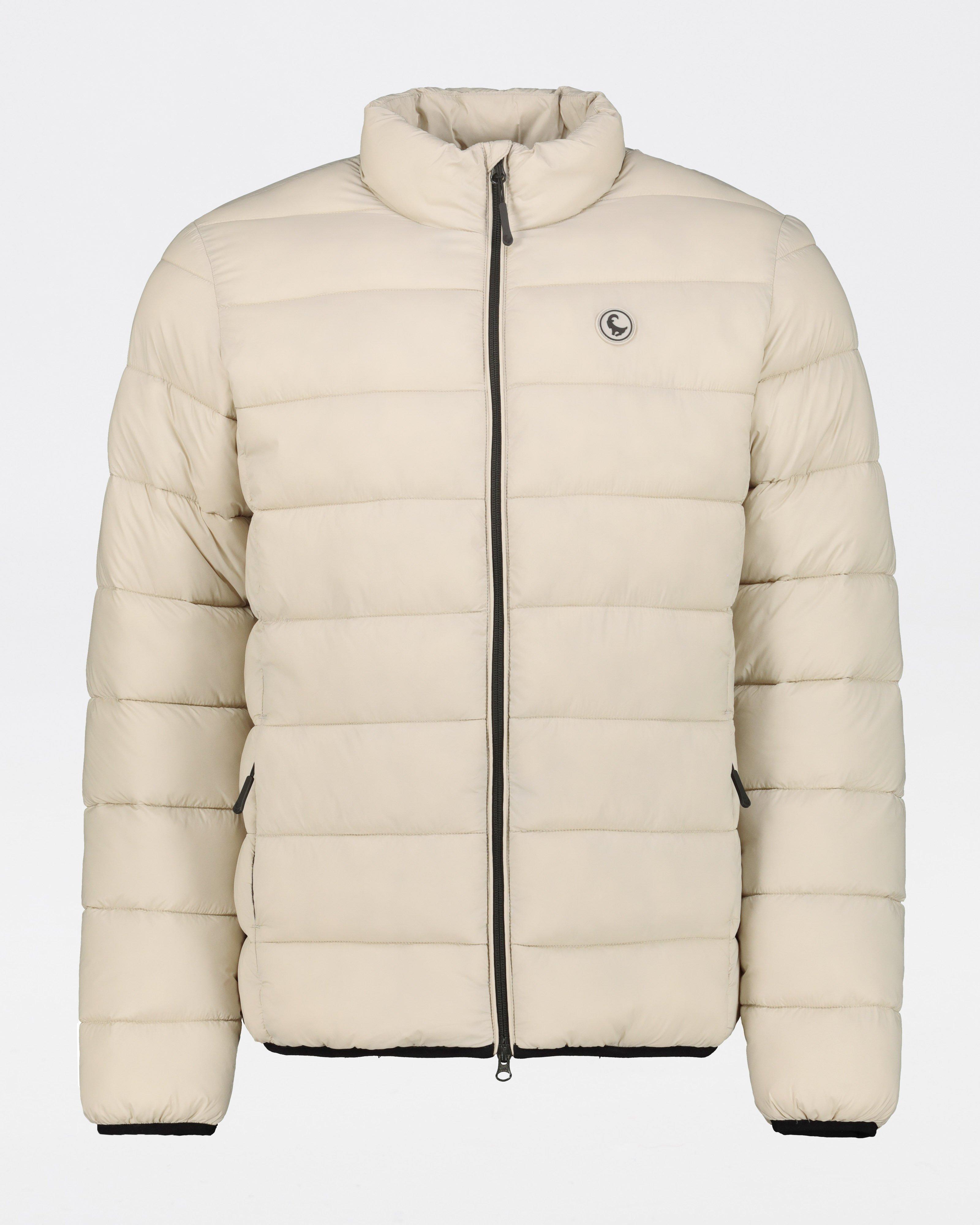 Men’s Parker Puffer Jacket  -  Stone