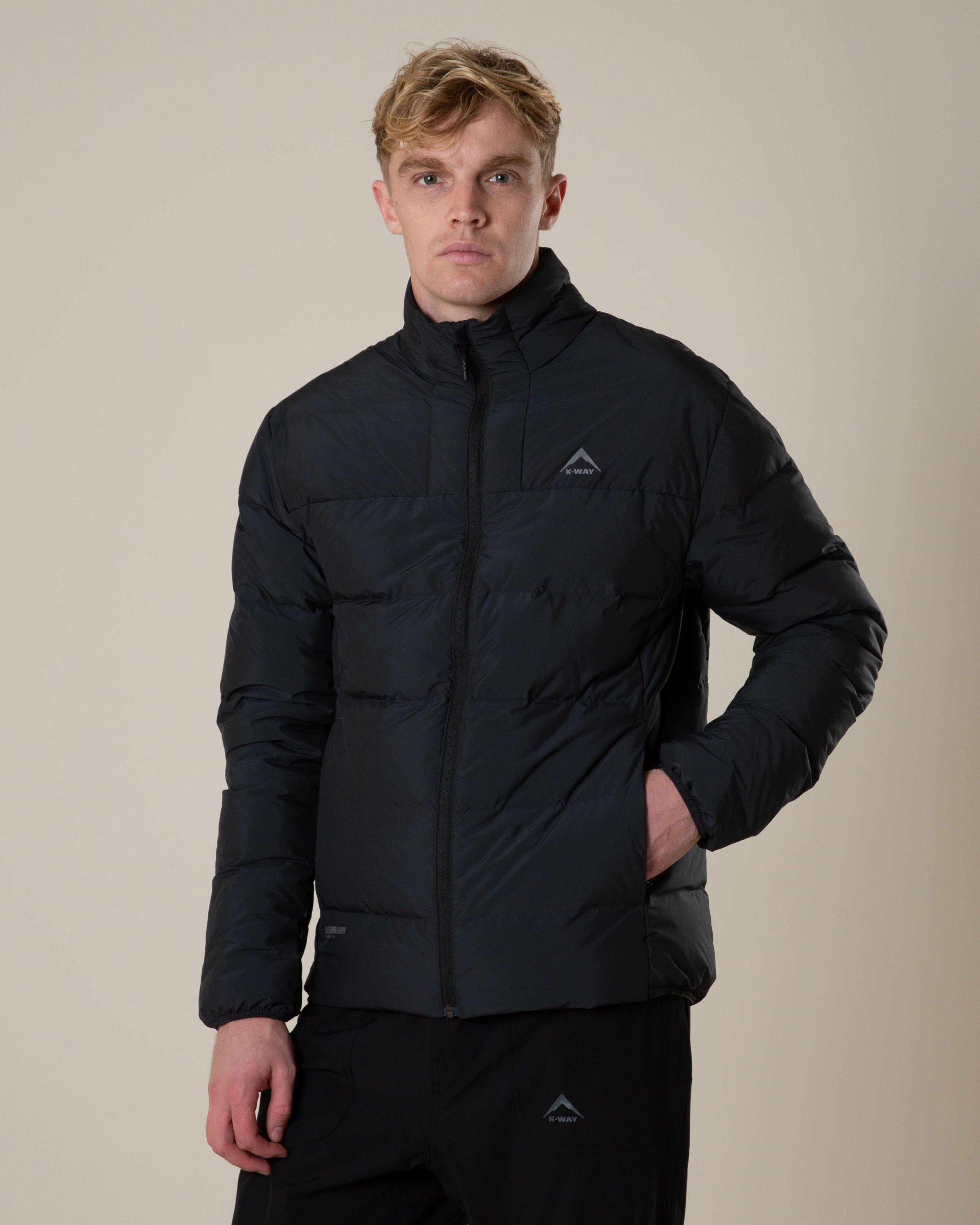 K-Way Men’s VentureQuest Down Puffer Jacket -  Black