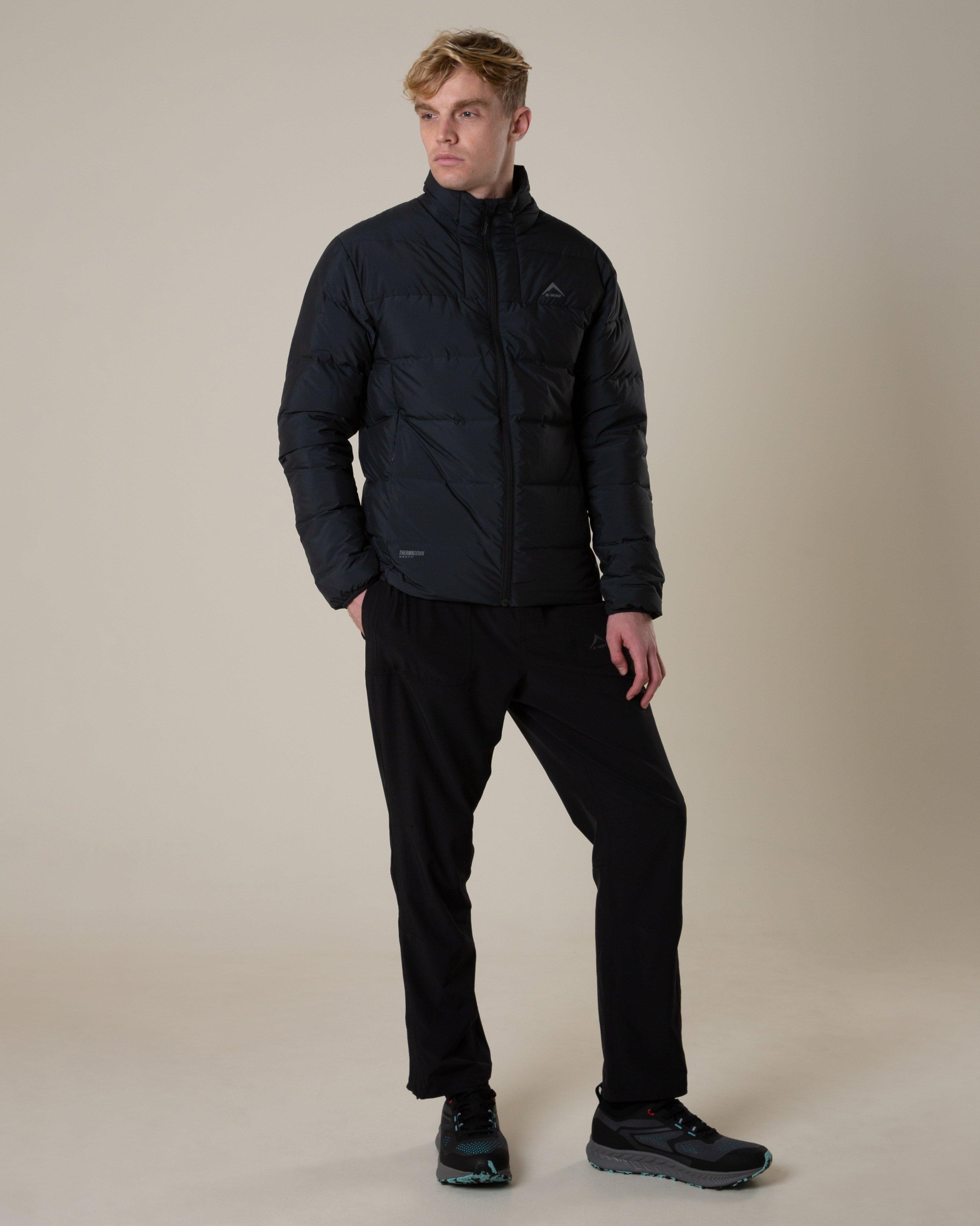 K-Way Men’s VentureQuest Down Puffer Jacket -  Black