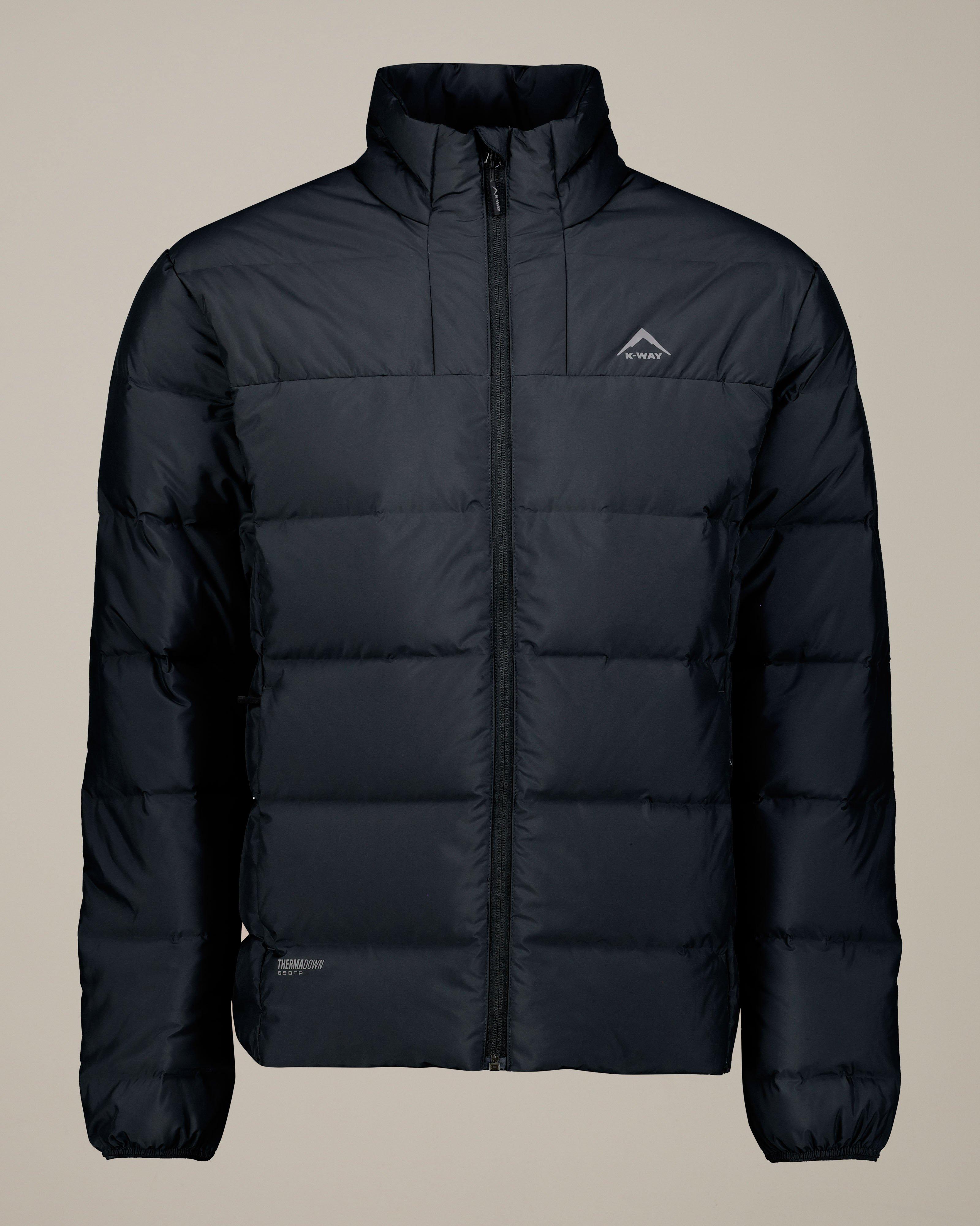 K-Way Men’s VentureQuest Down Puffer Jacket -  Black