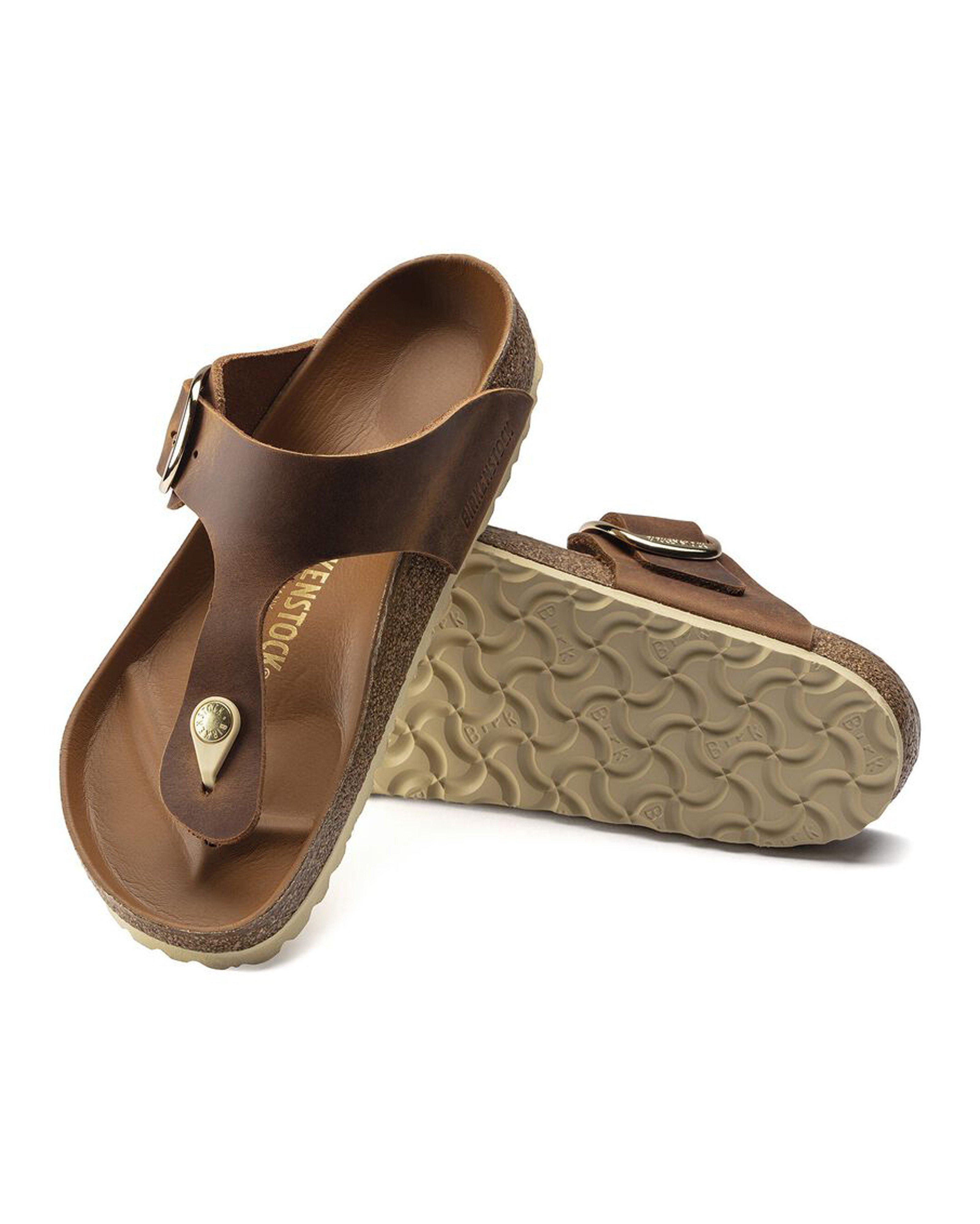 Birkenstock Gizeh Big Buckle Sandal -  Tan