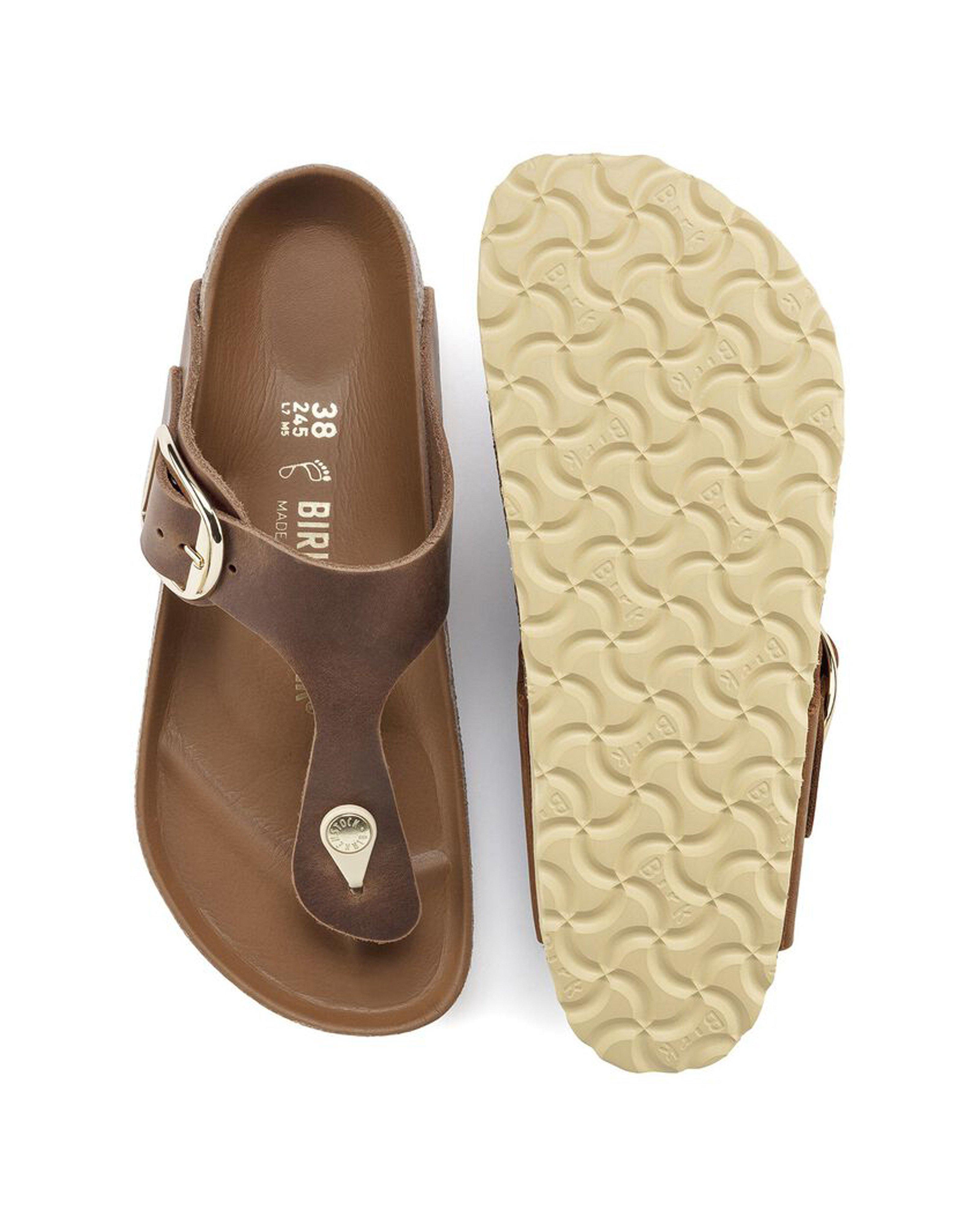 Birkenstock Gizeh Big Buckle Sandal -  Tan