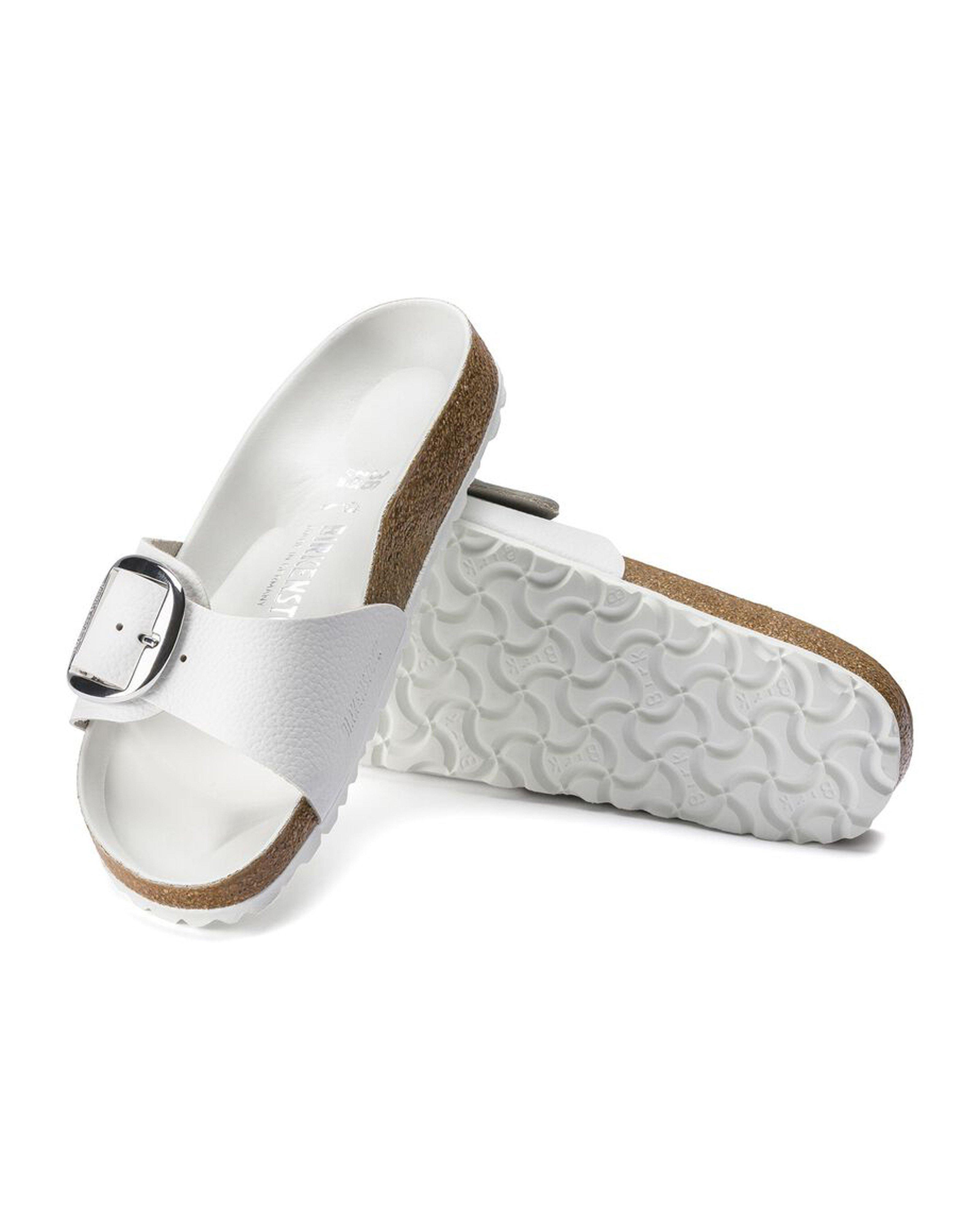 Birkenstock Madrid Big Buckle Sandal -  White