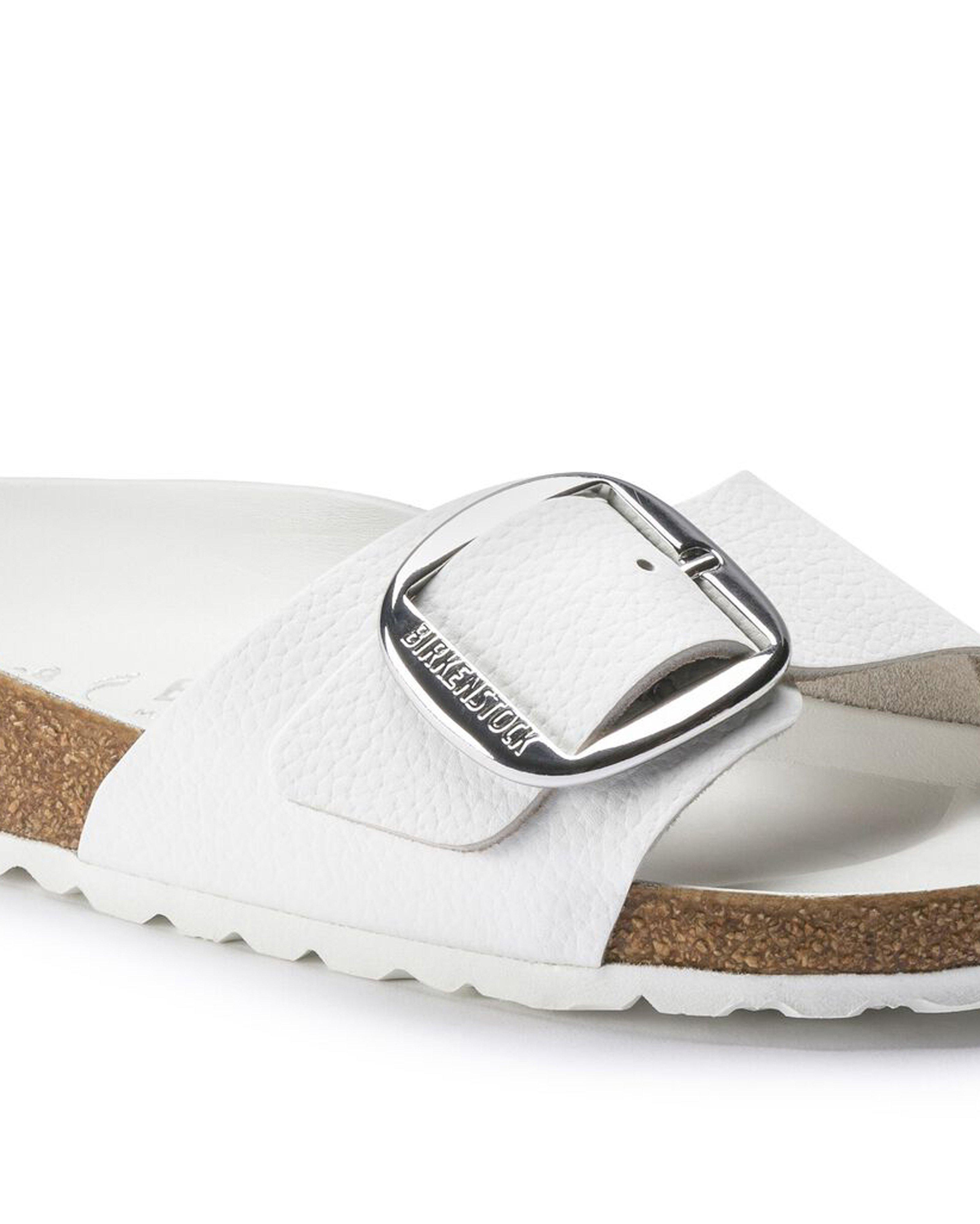 Birkenstock Madrid Big Buckle Sandal -  White