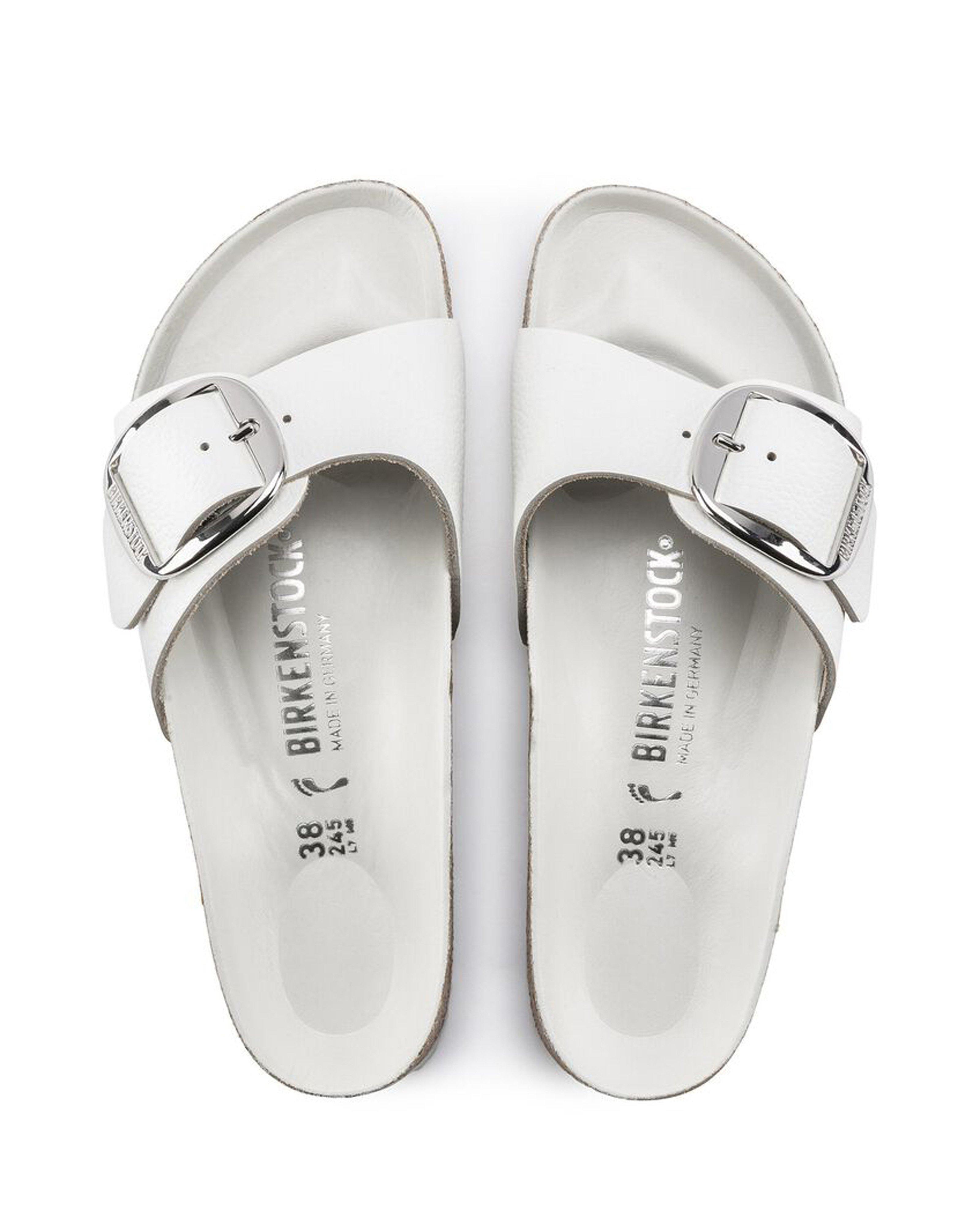 Birkenstock Madrid Big Buckle Sandal -  White