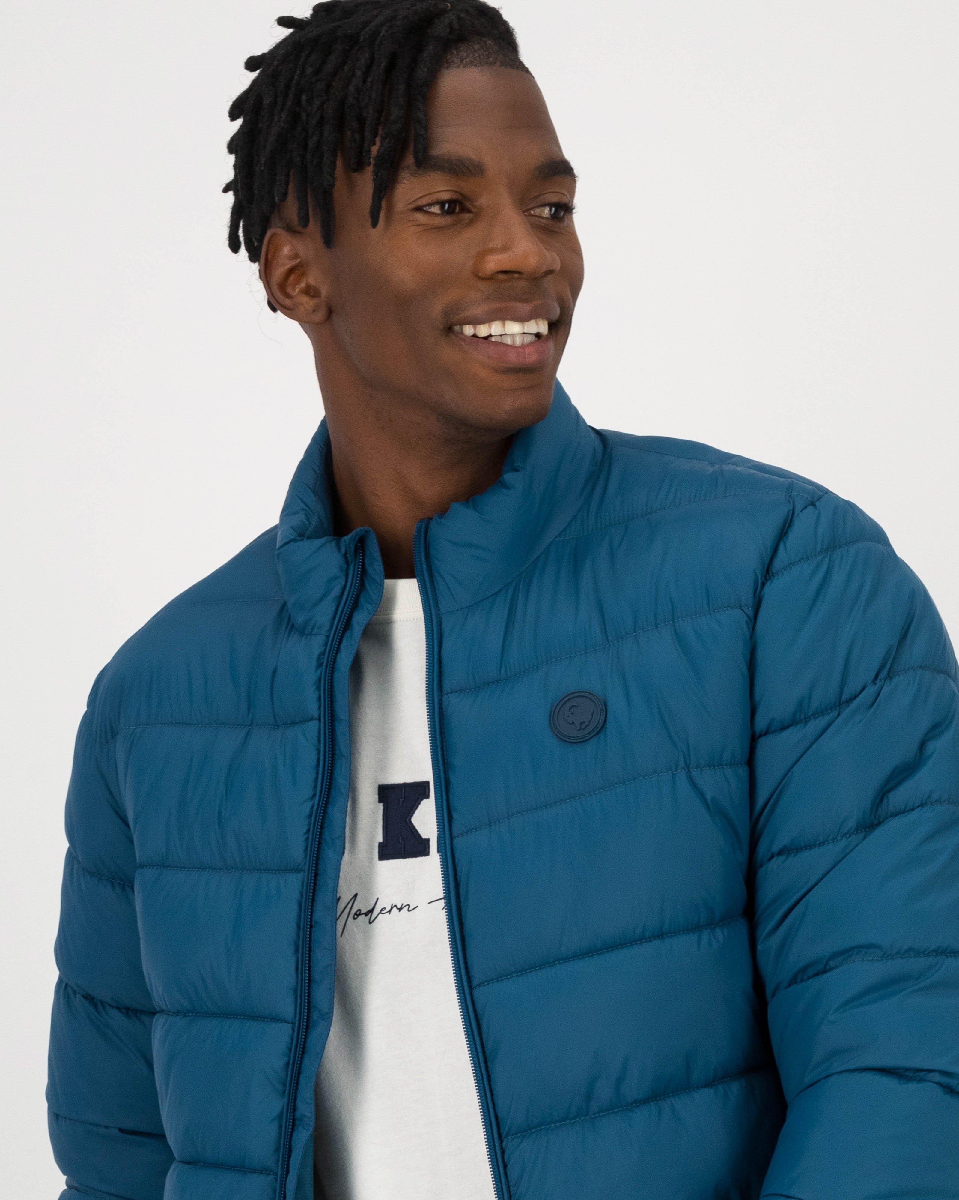 Old Khaki Men’s Parker Puffer Jacket -  Teal
