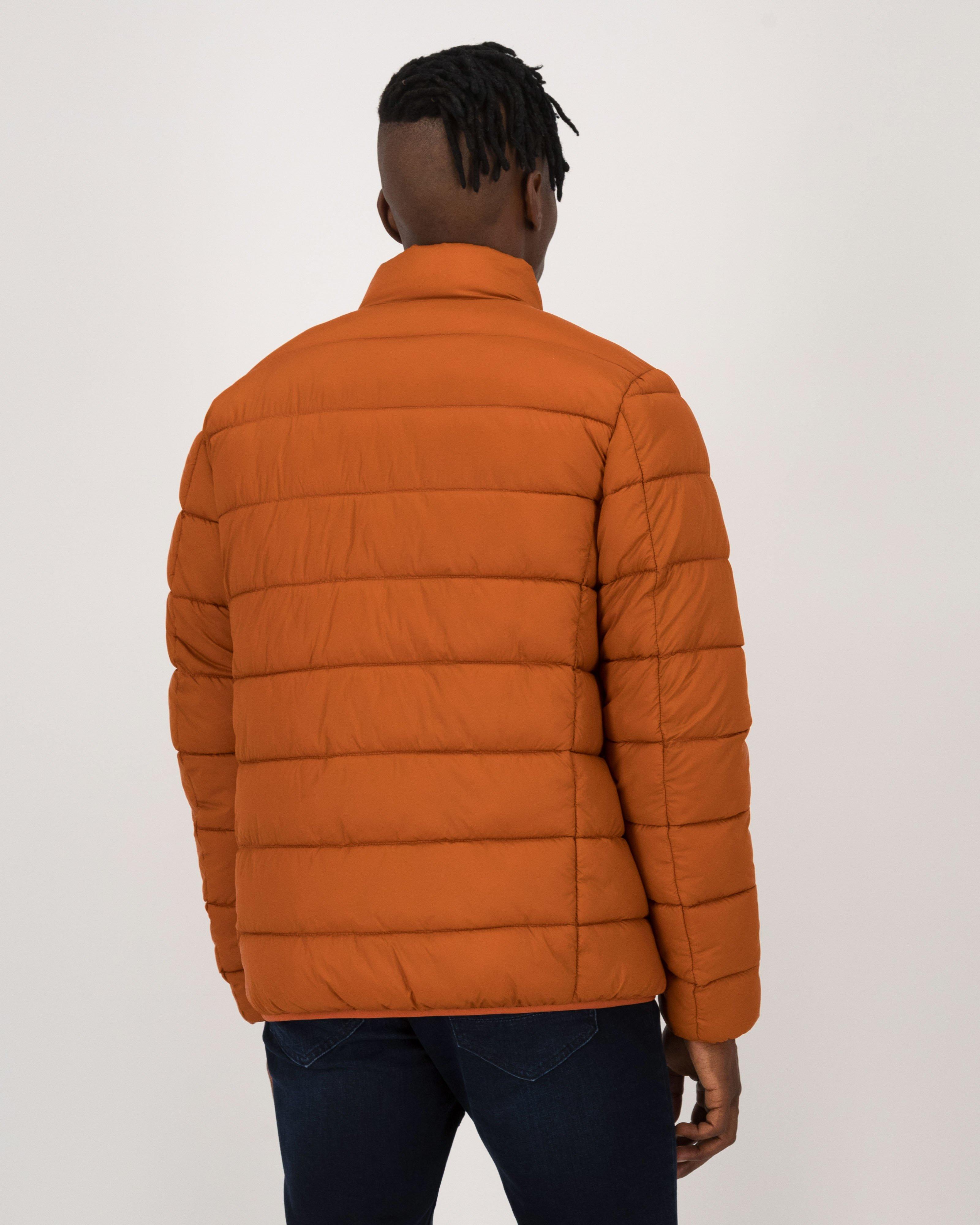 Old Khaki Men’s Parker Puffer Jacket -  Orange