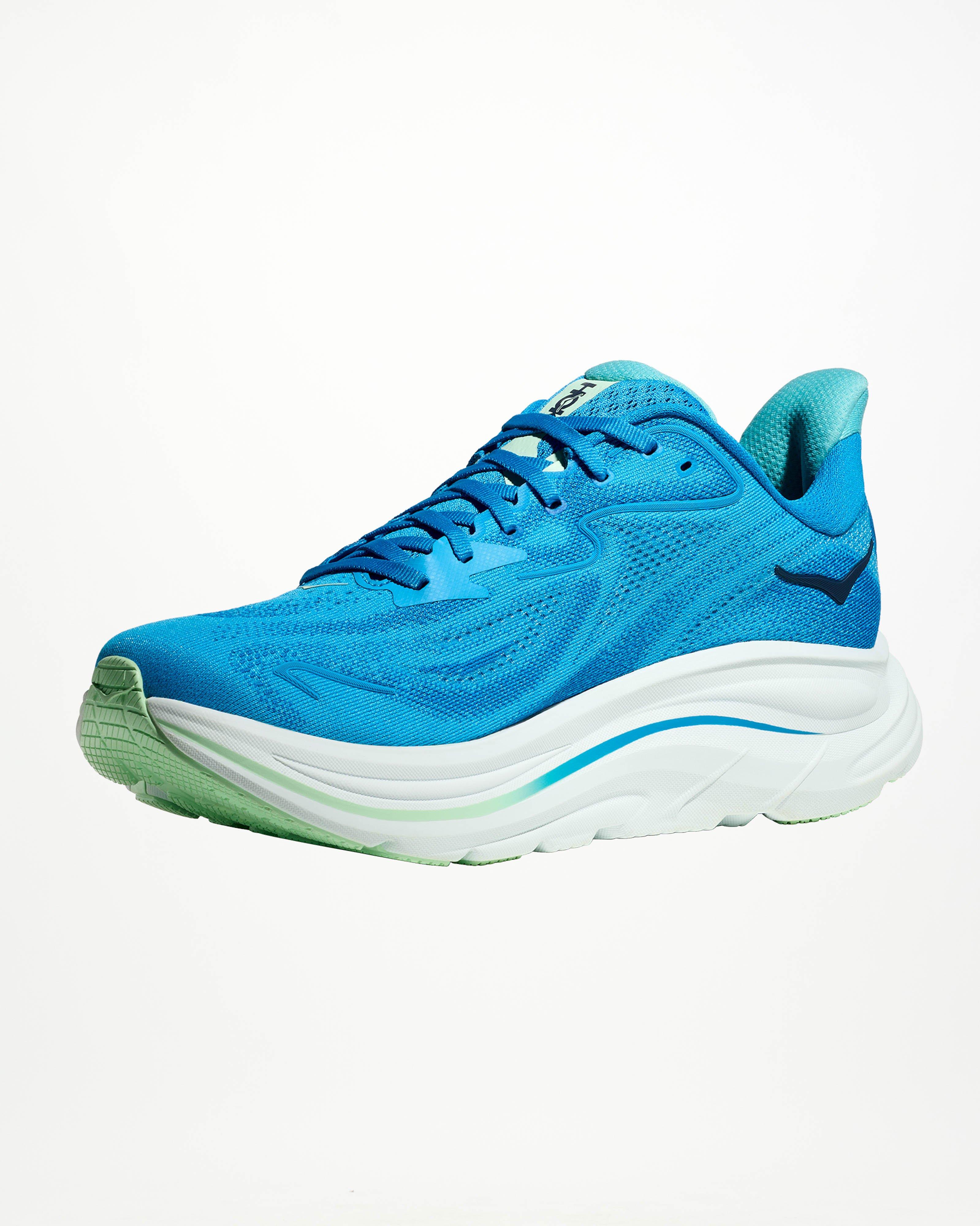 Hoka Men's Clifton 10 Road Running Shoes -  Mid Blue