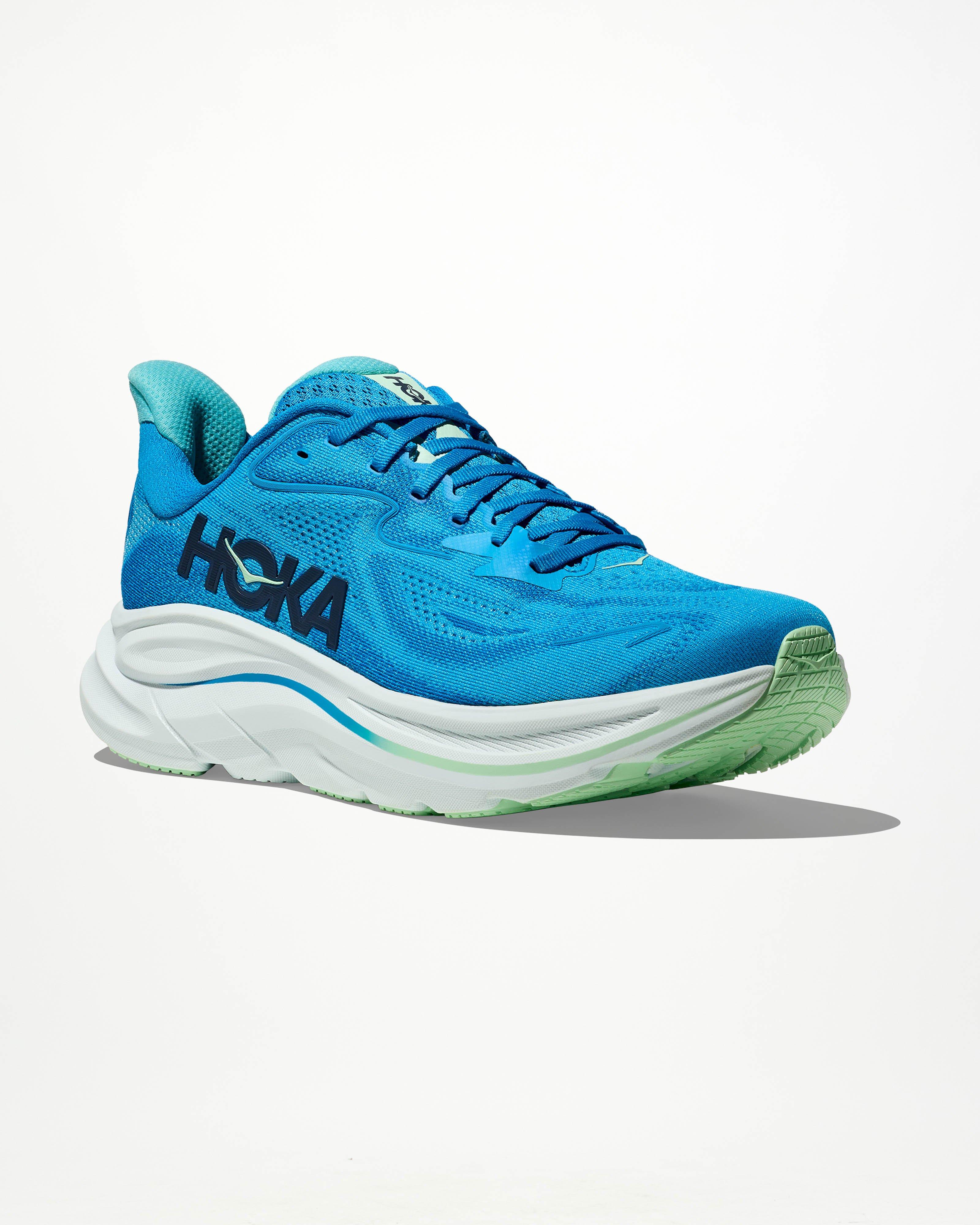 Hoka Men's Clifton 10 Road Running Shoes -  Mid Blue