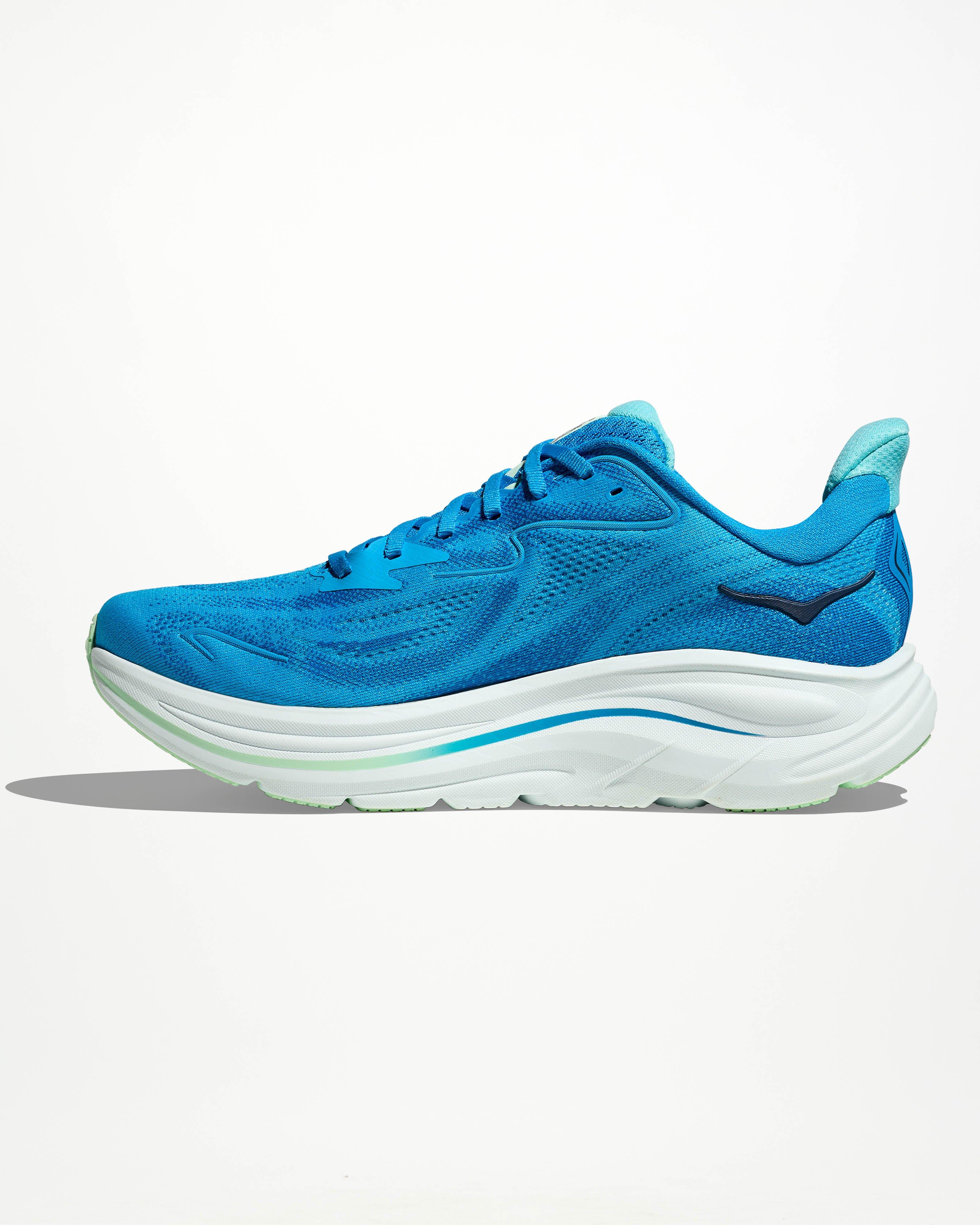 Hoka Men's Clifton 10 Road Running Shoes -  Mid Blue