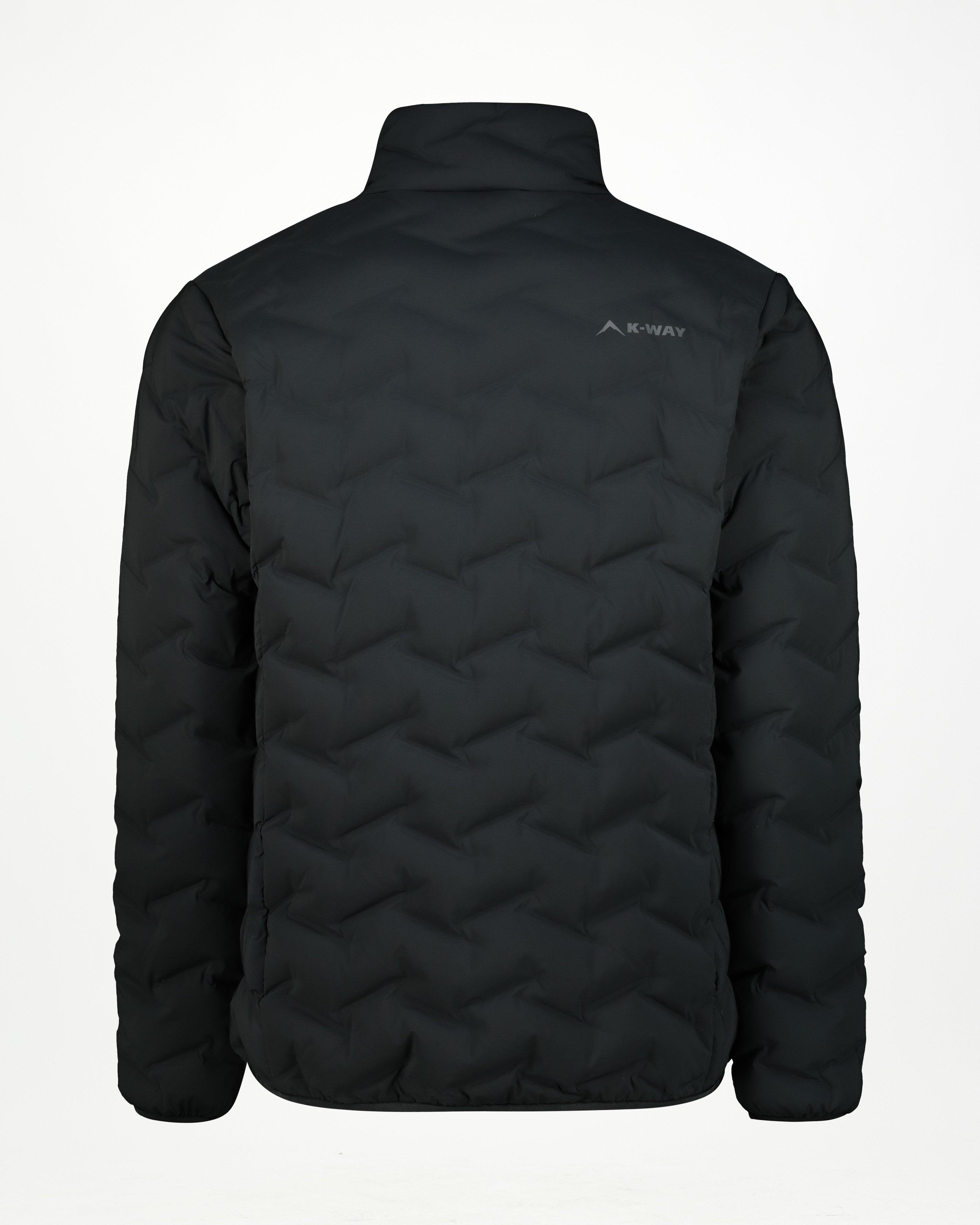 K-Way Men’s SummitPeak Down Puffer Jacket -  Black