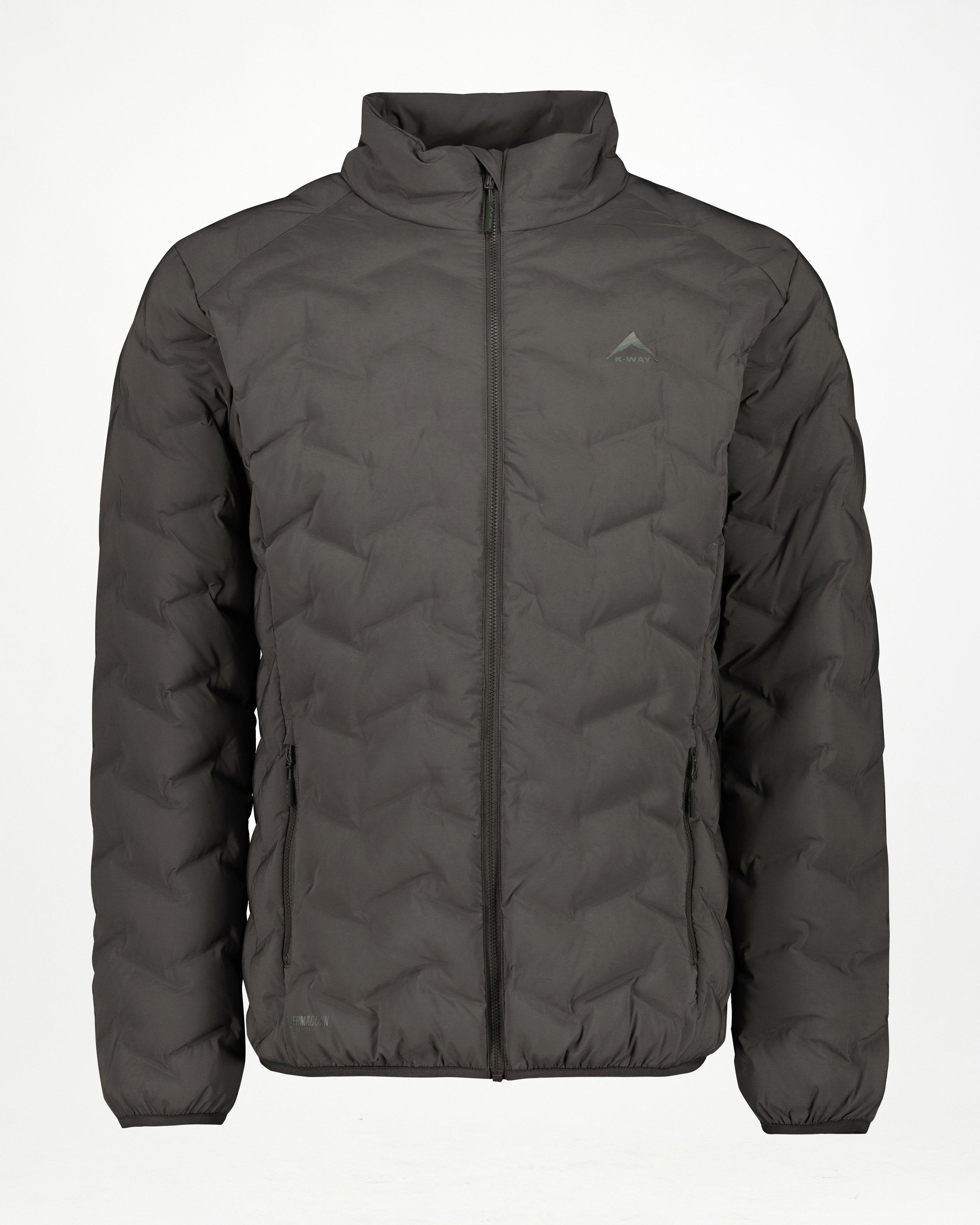 K-Way Men’s SummitPeak Down Puffer Jacket -  Dark Olive