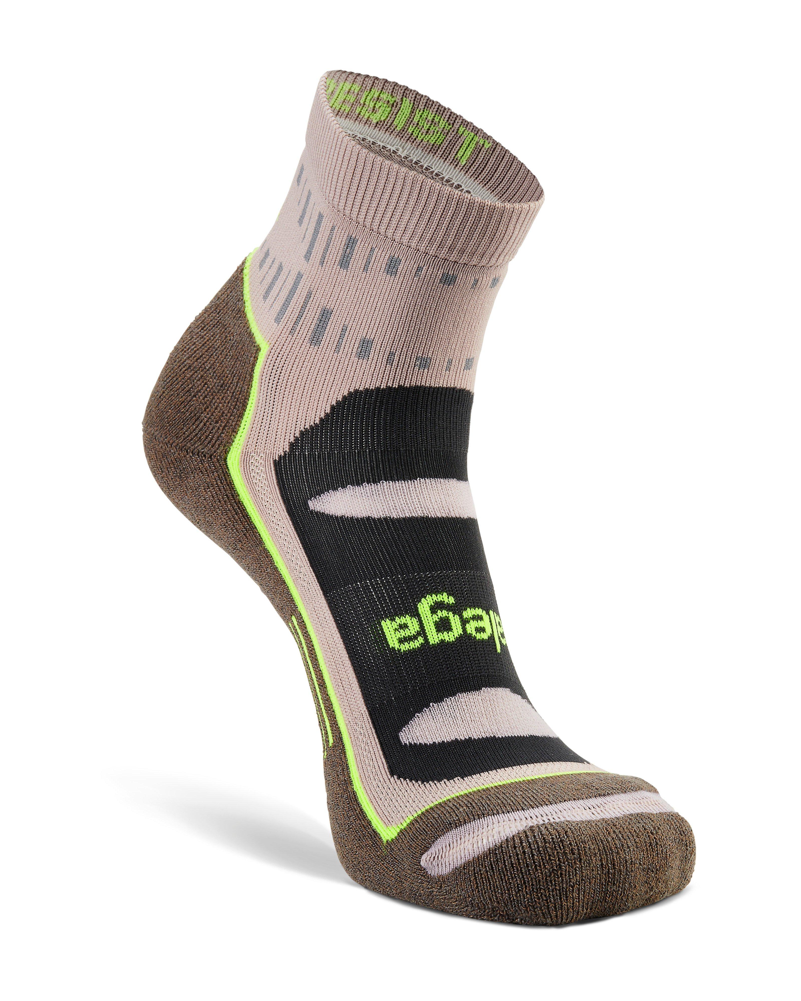 Balega Blister Resist Quarter Socks -  Light Grey