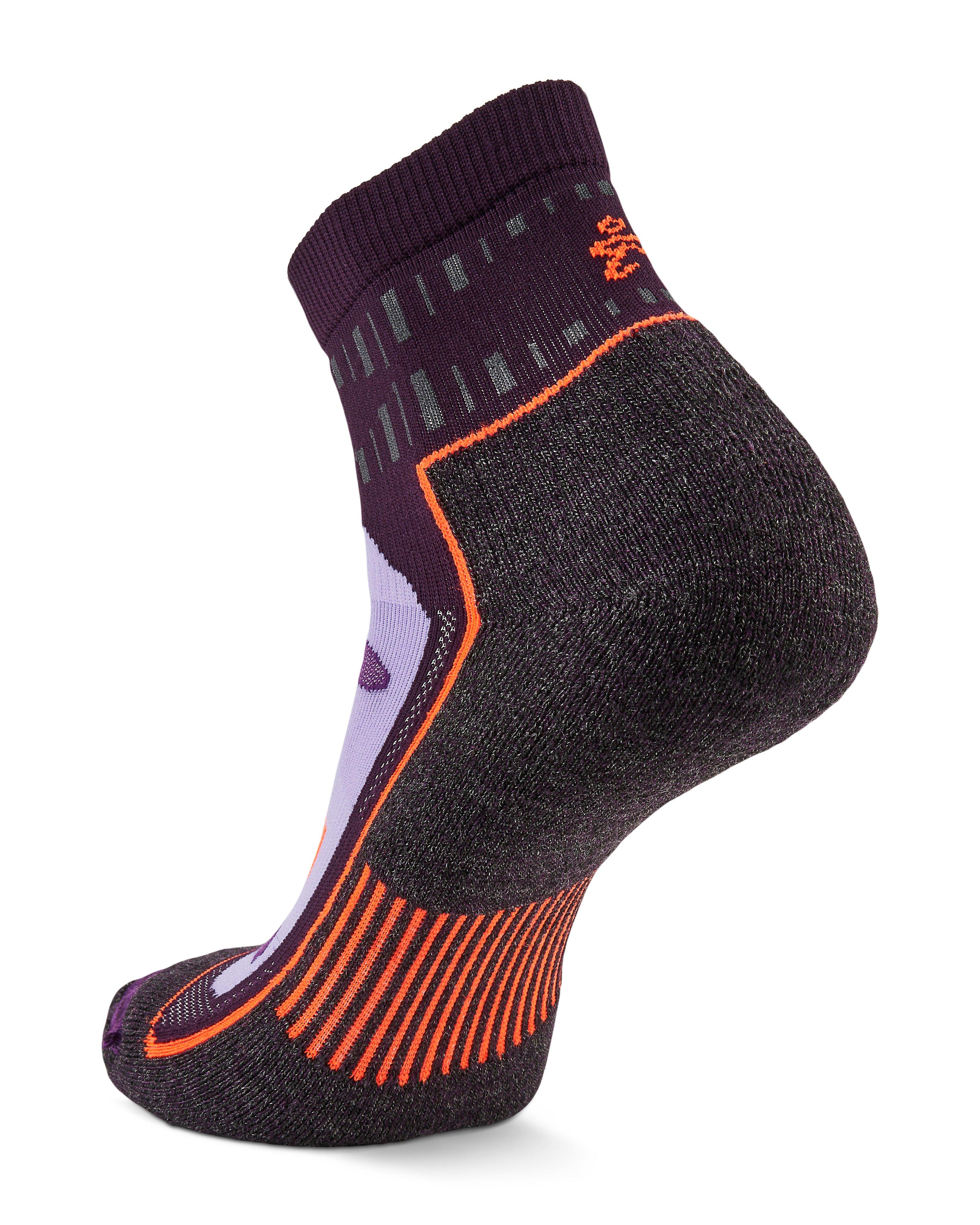 Balega Blister Resist Quarter Socks -  Purple