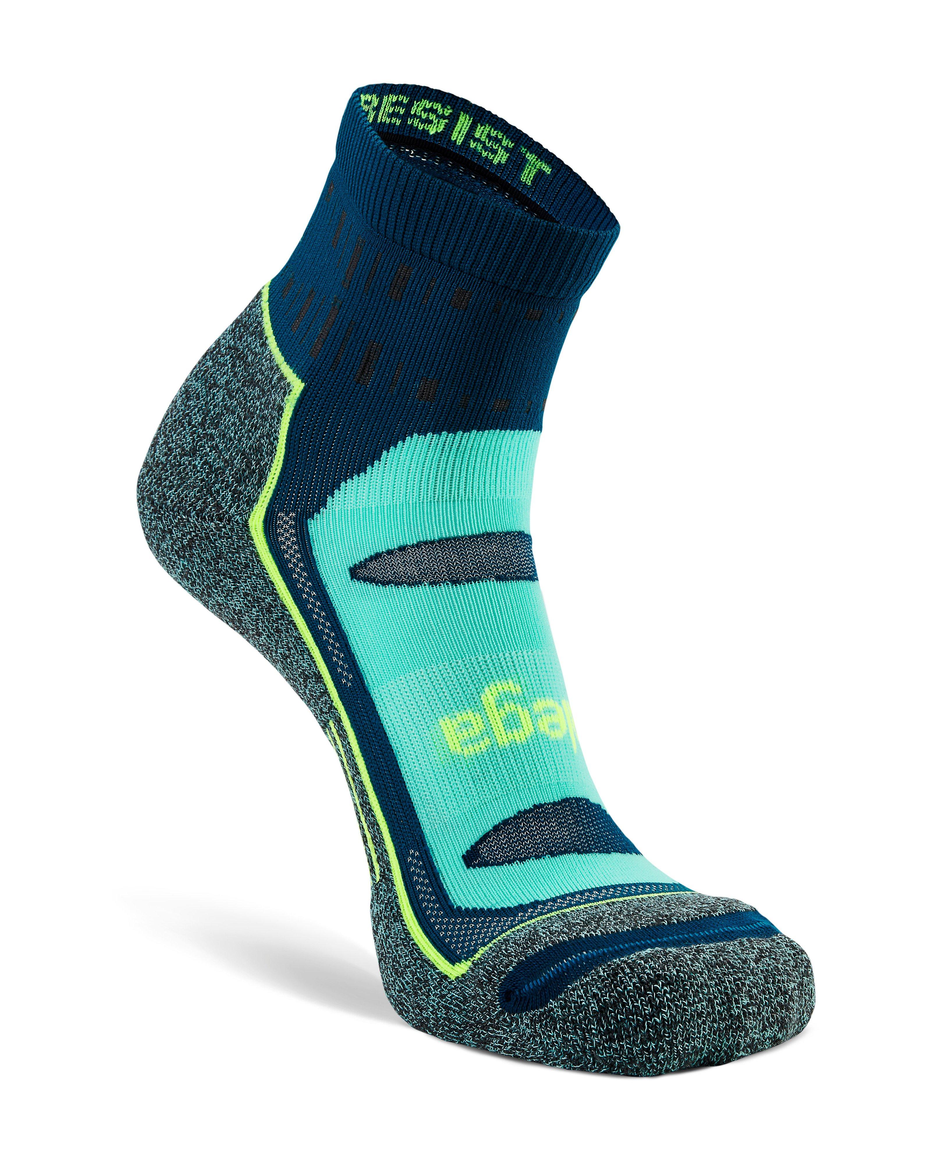 Balega Blister Resist Quarter Socks -  Teal