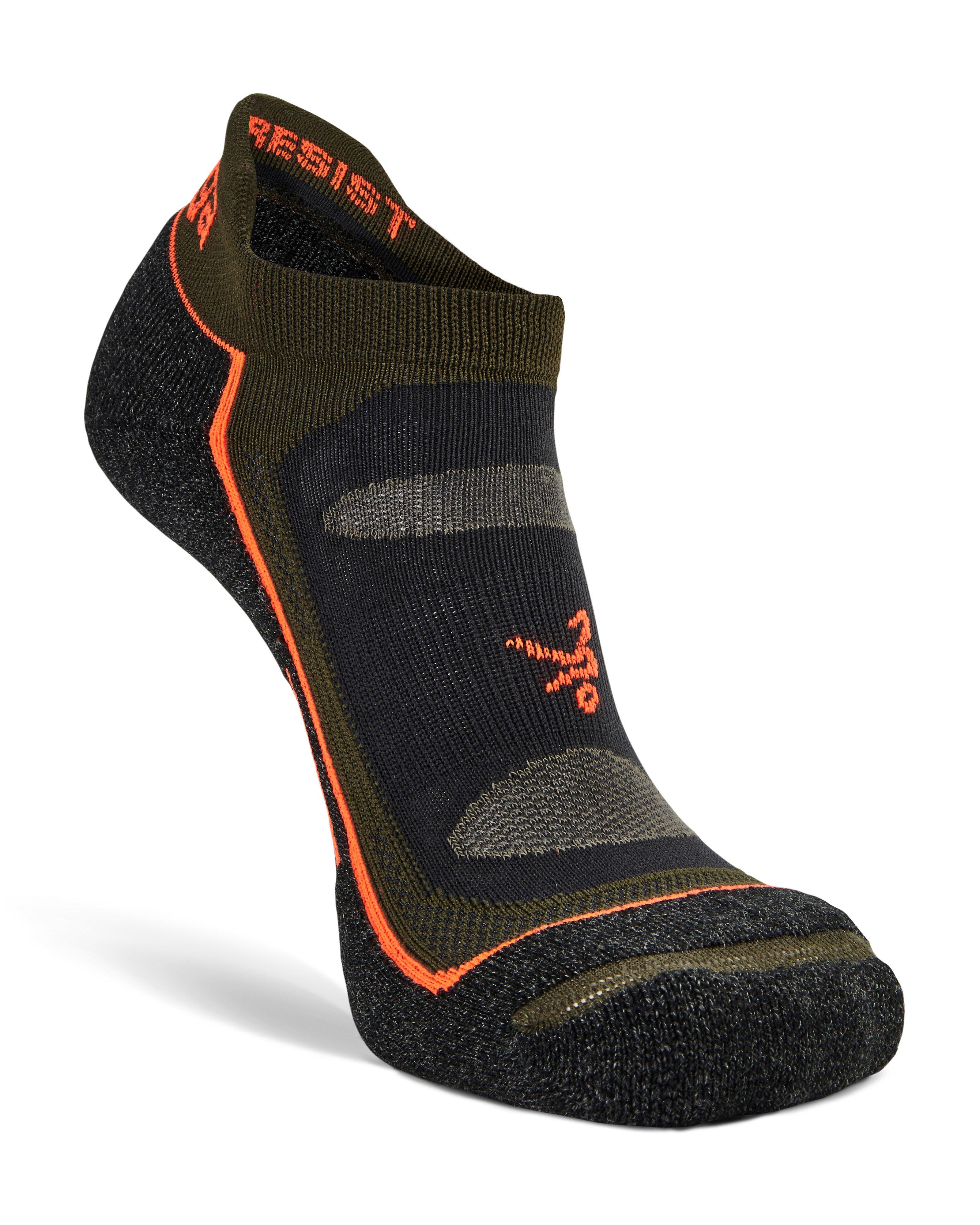 Balega Blister Resist No-Show Socks -  Olive