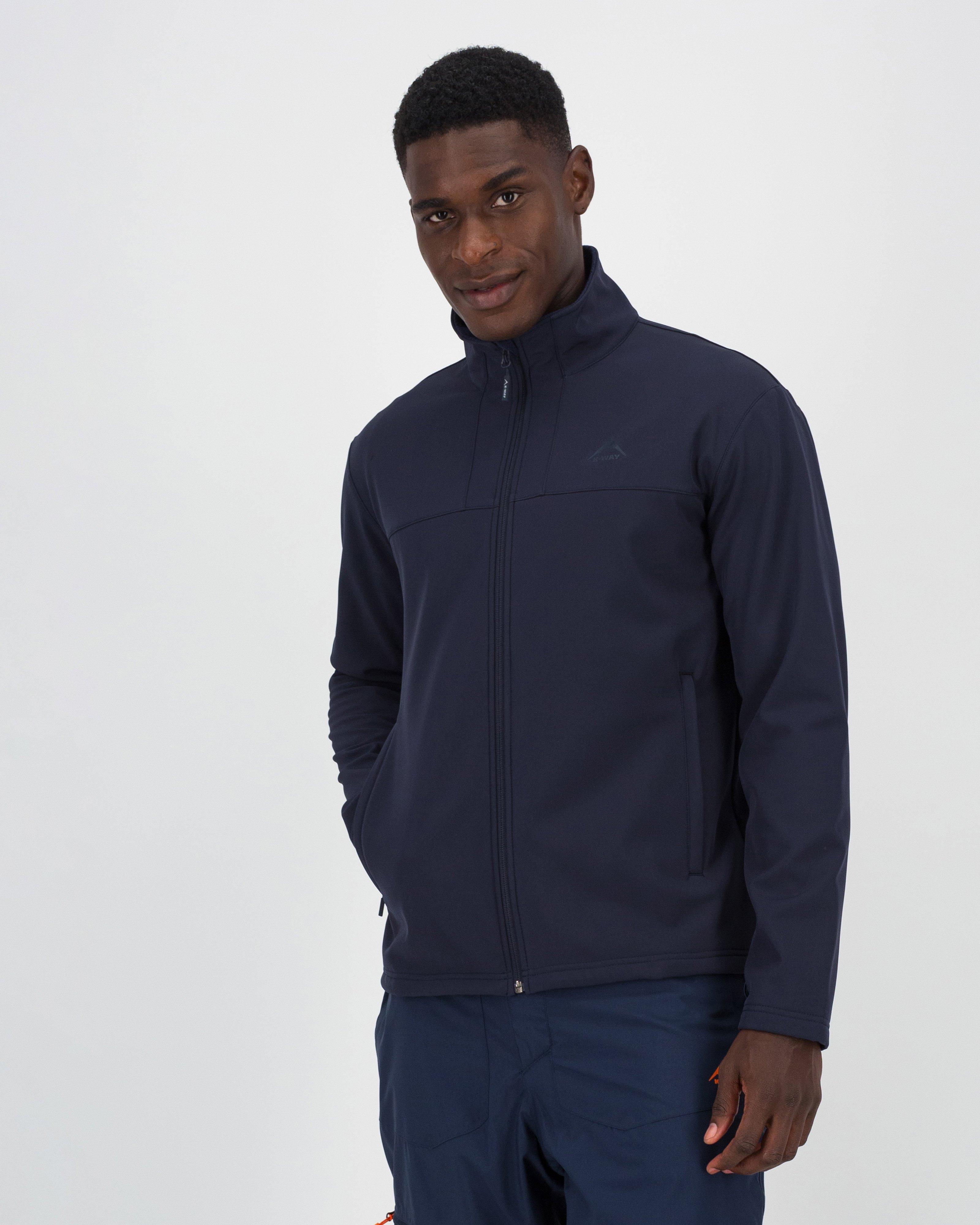 K-Way Men’s Urban Trek Softshell Jacket -  Navy