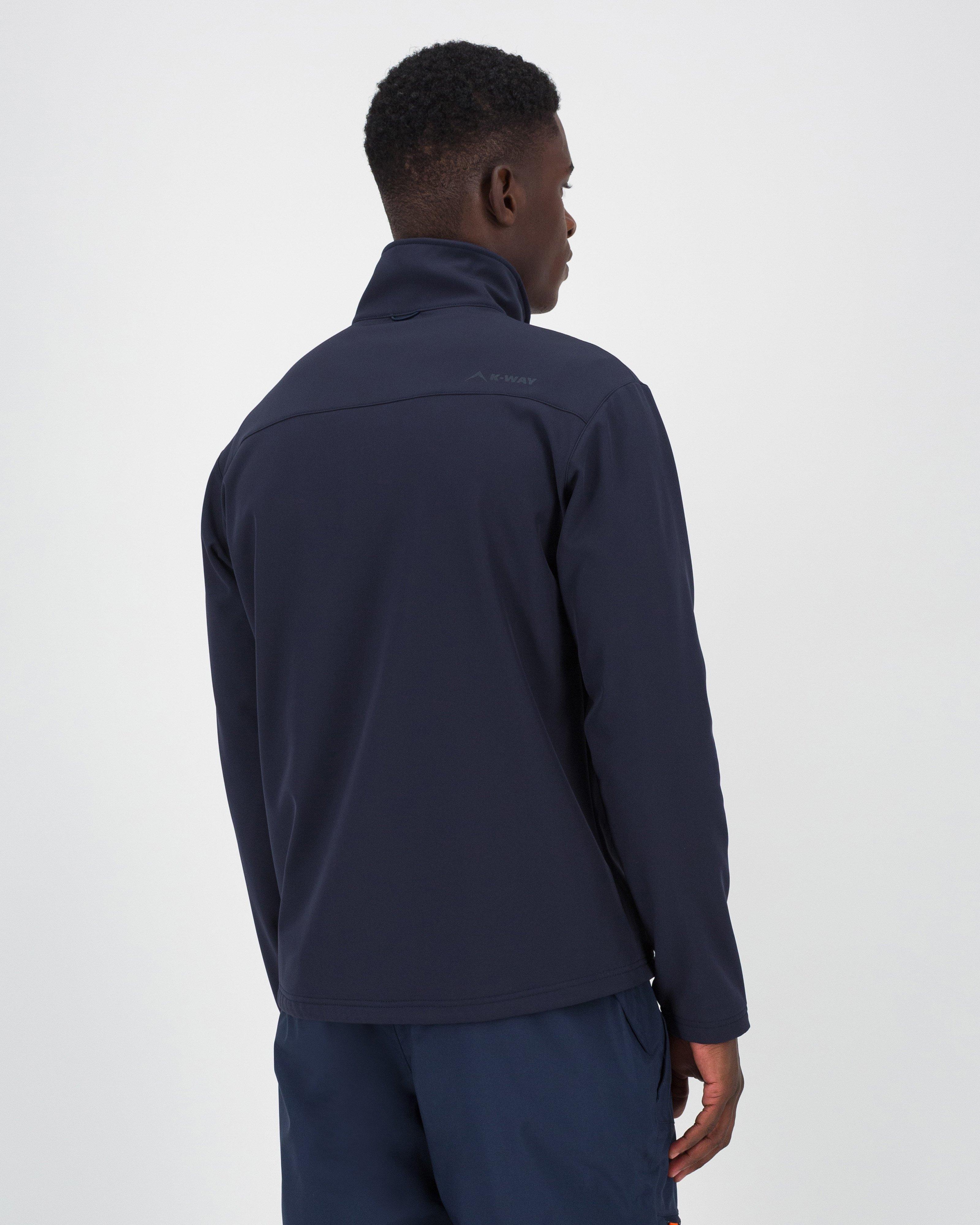 K-Way Men’s Urban Trek Softshell Jacket -  Navy