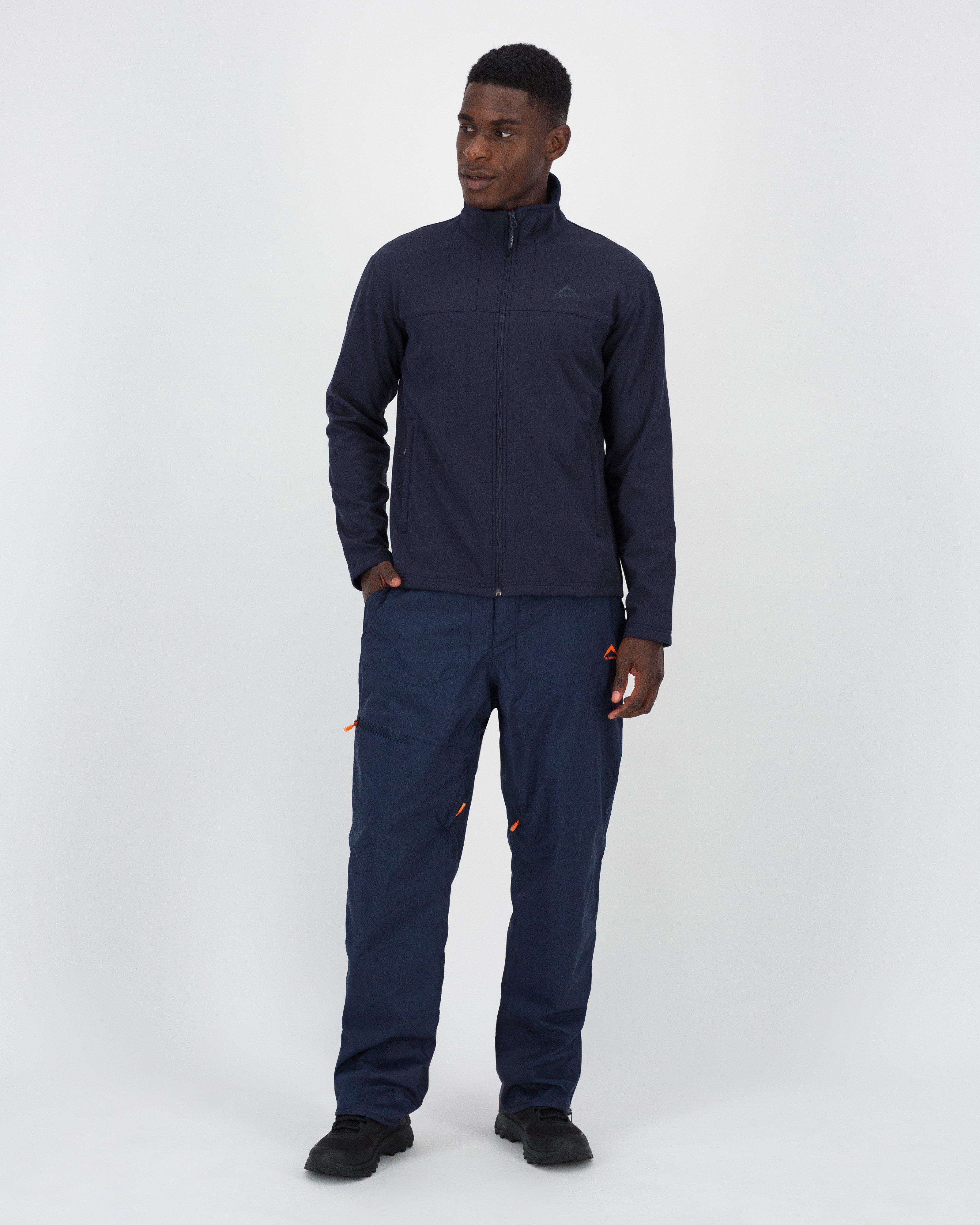 K-Way Men’s Urban Trek Softshell Jacket -  Navy