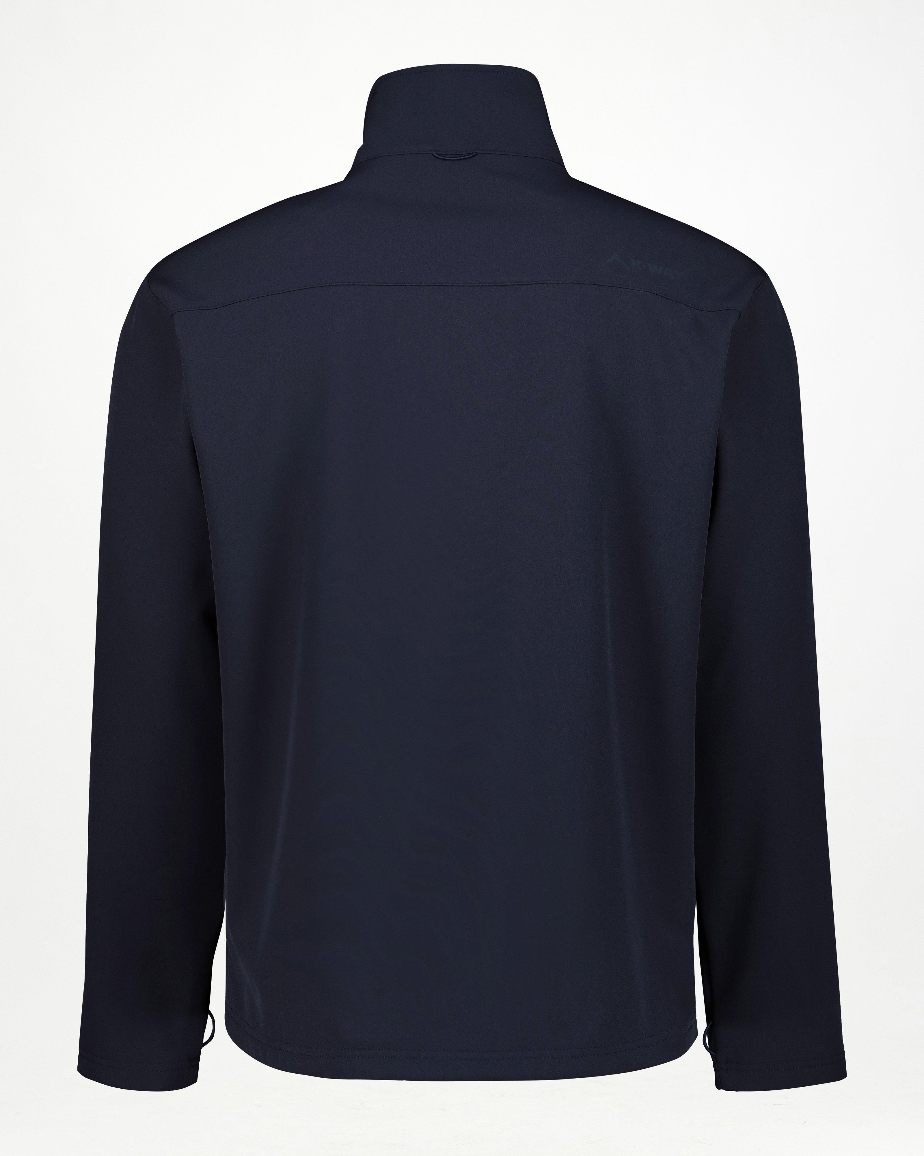K-Way Men’s Urban Trek Softshell Jacket -  Navy